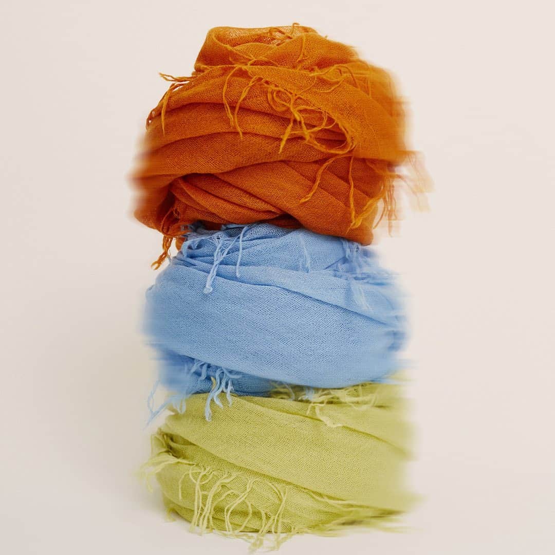 チャンルーのインスタグラム：「NEW Summer cashmere colors have arrived!」