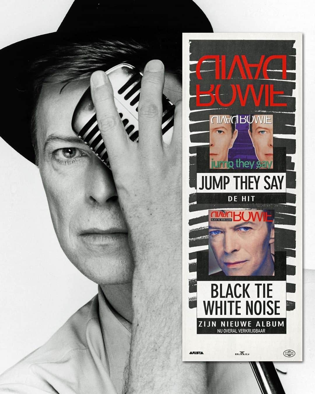 デヴィッド・ボウイさんのインスタグラム写真 - (デヴィッド・ボウイInstagram)「BLACK TIE WHITE NOISE ALBUM IS 30 TODAY  “But we'll come through don't doubt it...”  David Bowie’s 20th studio album, Black Tie White Noise, was released this day in 1993 in the UK. (April 6th in the US)  The LP not only reunited Bowie with co-producer Nile Rodgers but also with the #1 album spot in the UK, which had evaded him for the release of a studio album since 1984’s Tonight. It was a feat not repeated till the release of The Next Day in 2013.  Black Tie White Noise boasted a clutch of great singles: Jump They Say, Black Tie White Noise (Featuring Al B. Sure!), and Miracle Goodnight. The album also featured the Scott Walkeresque You’ve Been Around, along with Nite Flights (a Scott Walker original) plus three other cover versions.   The release also saw Bowie reunited with Mick Ronson for a track they hadn’t played together for over 20 years, Cream’s I Feel Free. Sadly, Mick passed soon after the album’s release.  Bowie wrote The Wedding for his and Iman's 1992 wedding ceremony. He later added lyrics to this instrumental for The Wedding Song. These pieces were the trigger for making the album and they opened and closed it.  The album features many guest appearances, including relative new boys Sterling Campbell and Reeves Gabrels along with previous collaborators, Mike Garson, and aforementioned Mick Ronson...along with a cast of thousands.  (Photography by Peter Gabriel, Nick Knight, Jeffrey Mayer and Dan Wilensky.)  #BowieBTWN #BTWN30」4月6日 7時59分 - davidbowie