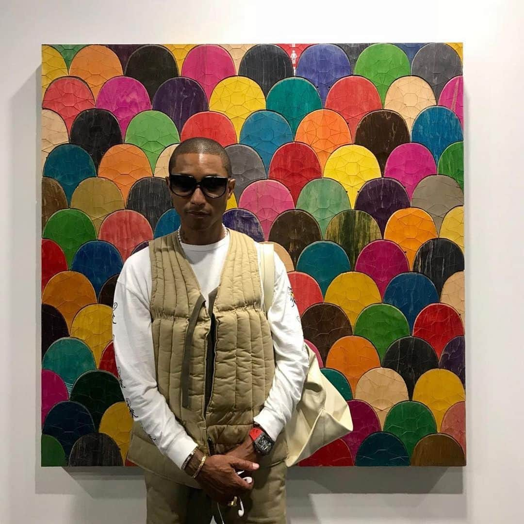 HAROSHIのインスタグラム：「Happy 50th Birthday!! @pharrell ❤️❤️❤️」