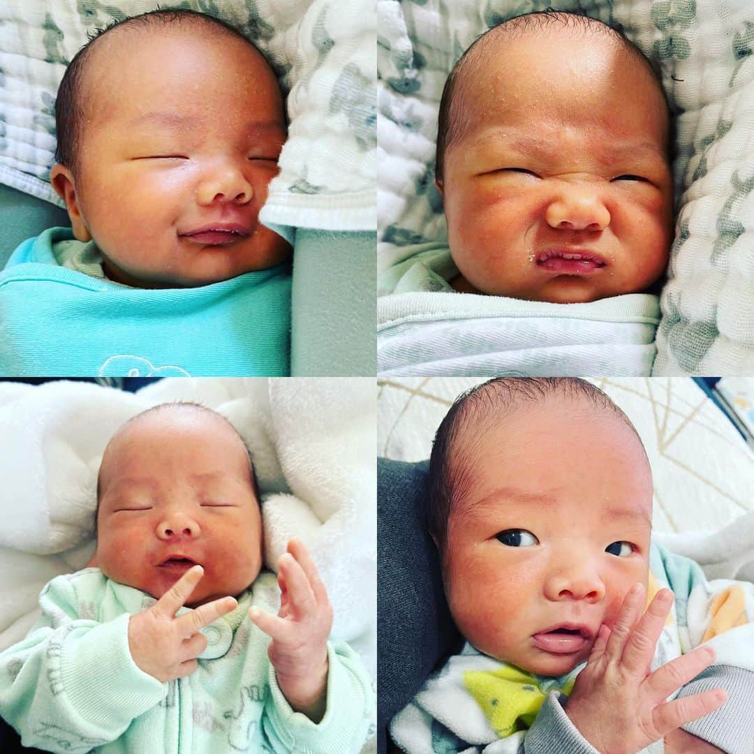 Hapa 英会話さんのインスタグラム写真 - (Hapa 英会話Instagram)「Happy 1 month to our expressive little tomato-kun 🍅🎉 今日で生後1ヶ月になりました。これからもどんどん健康に大きくなーれ！  Maika はすでにピースサイン、バッチリ✌🏻😆  #hapa英会話 #生後1ヶ月 #peace」4月6日 8時24分 - hapaeikaiwa