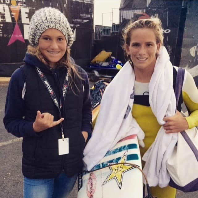 コートニー・コンローグのインスタグラム：「Shoutout to all the Bells 🔔 caddies. @angelique.kefalas was my caddy for like 6yrs and my first bells caddy. It was great catching up and seeing her evolve into an incredible woman. Happy 21st Chica!」