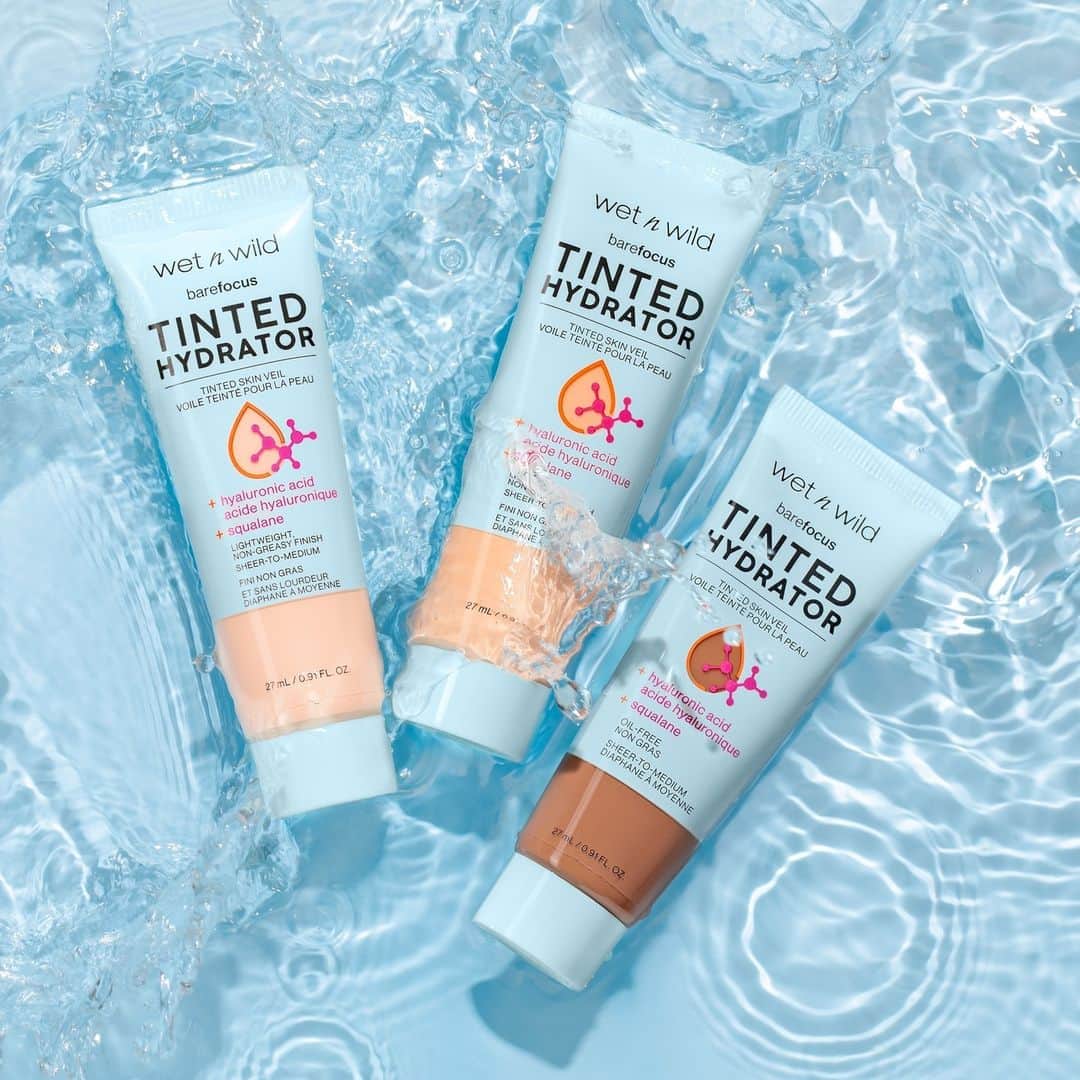 wet'n wild beautyさんのインスタグラム写真 - (wet'n wild beautyInstagram)「Hit us with that HYDRATION 💧 Get the buildable coverage you want with the skin-loving ingredients your complexion needs, like Hyaluronic Acid and Squalane 😚⁠ ⁠ Get it @walmart @amazon @target @ultabeauty @walgreens @riteaid @cvspharmacy @FiveBelow and shop our #Amazon store at #LinkInBio #wetnwildbeauty #crueltyfree」4月6日 9時30分 - wetnwildbeauty
