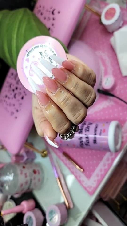 Max Estradaのインスタグラム：「Enailcouture.com 123go fill and french  Enailcouture.com new racer clear fast dry acrylic ☆ Enailcouture.com new hologram power gel,  unicorn chrome pigments magic gel☆ one coat over any color for a dazzling effect♡ Enailcouture.com new 123go bubble gum gel,  solid glue gel♡ vegan and Hypoallergenic.  Made in America 🇺🇸The moment so many have been waiting for is finally here! Enailcouture.com 123go maximum square is the longest flat boxy square pre made full coverage gel nail in the game. We also dropped xs sculpture square and magical ice hologram stickers☆Enailcouture.com 123go 5XL Coffin nails are the longest full coverage pre made gel nails in the world. They are EVERYTHING, made in America.Enailcouture.com new product drop ♡!~ 123go diy gel and our new charm nail stickers 😍Enailcouture.com made in American ♡!~Enailcouture.com 123go pre made gel nails are the game changer !~ perfect nails every time with no smells or dust!~ long lasting and easy removal , made in America! Enailcouture.com  #ネイル #nailpolish #nailswag #nailaddict #nailfashion #nailartheaven #nails2inspire #nailsofinstagram #instanails #naillife #nailporn #gelnails #gelpolish #stilettonails #nailaddict #nail #💅🏻 #nailtech#nailsonfleek #nailartwow #네일아트 #nails #nailart #notd #makeup #젤네일  #glamnails #nailcolor  #nailsalon #nailsdid #nailsoftheday Enailcouture.com」