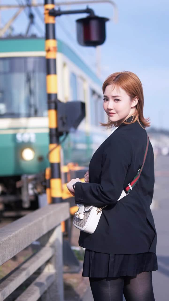 YingTzeのインスタグラム：「My First Love ❤️   📍 Kamakura  📸 @prestonles.ig   #kamakura #kamakurajapan」