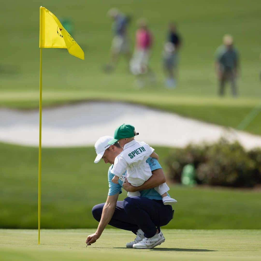 Jordan Spiethのインスタグラム：「Family day @themasters」
