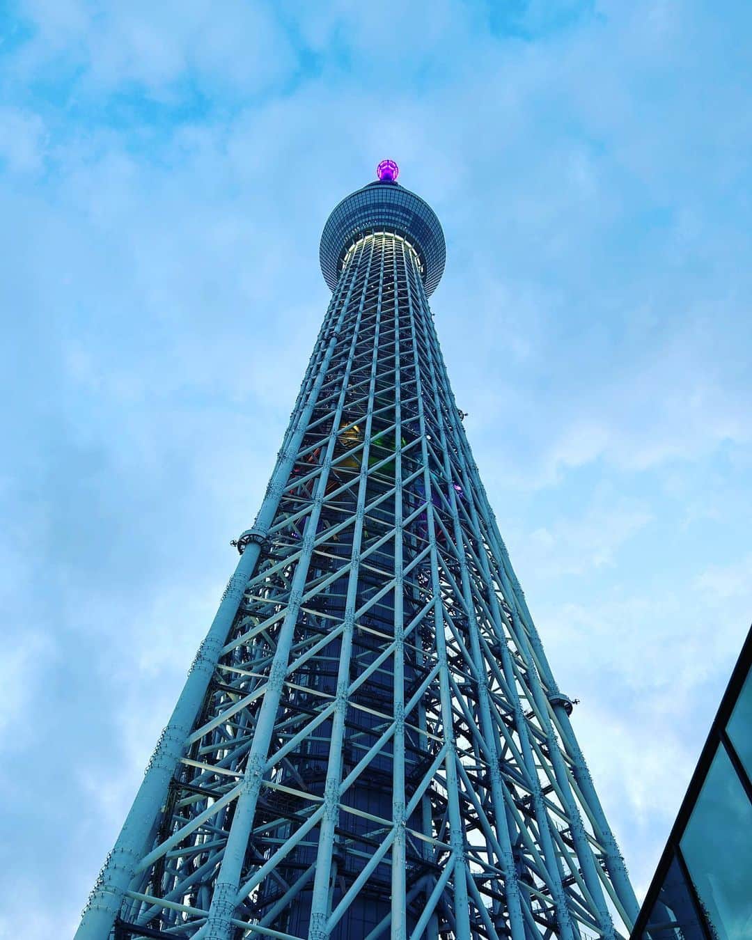 ミノルクリスさんのインスタグラム写真 - (ミノルクリスInstagram)「Tokyo Sky Tree✨🌈」4月6日 12時08分 - djminoruchris