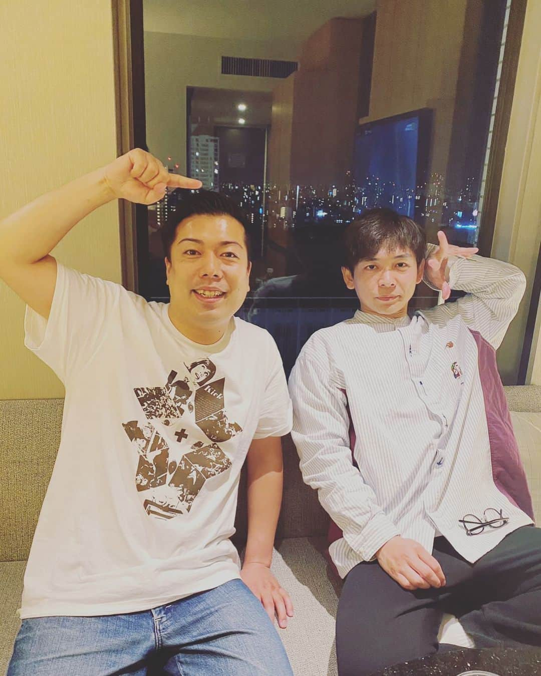 石井誠一のインスタグラム：「3月末東京行く前のラスト大阪べぷ兄」