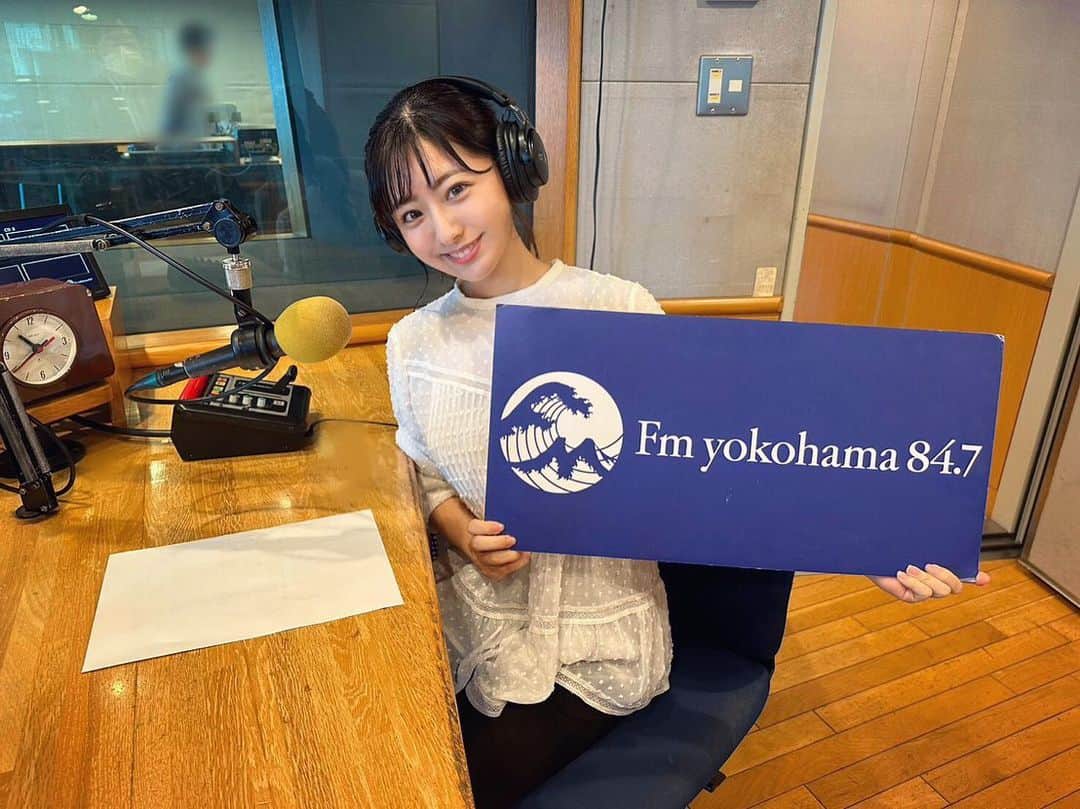 白戸ゆめのさんのインスタグラム写真 - (白戸ゆめのInstagram)「🎤  初！FMヨコハマ🌊 ラジオも久々だったあ⛵️」4月6日 14時53分 - yumeno.s_