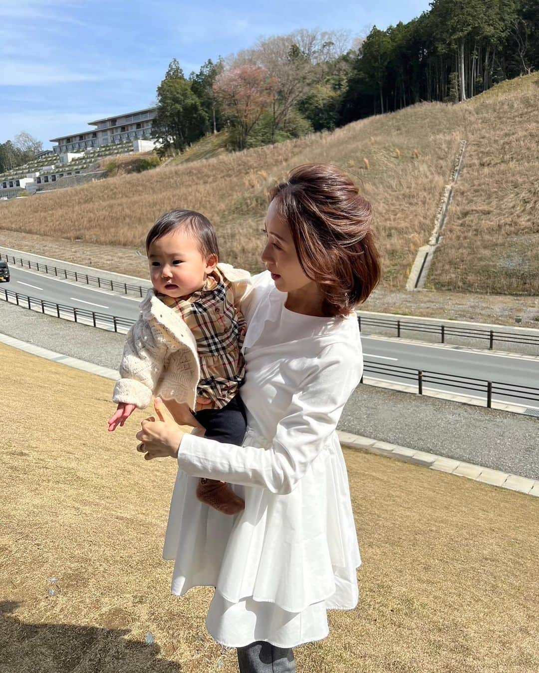 柚月めいのインスタグラム：「. プラッと三重県へ行った時🚗🌸  . #familyday #もぐもぐday」