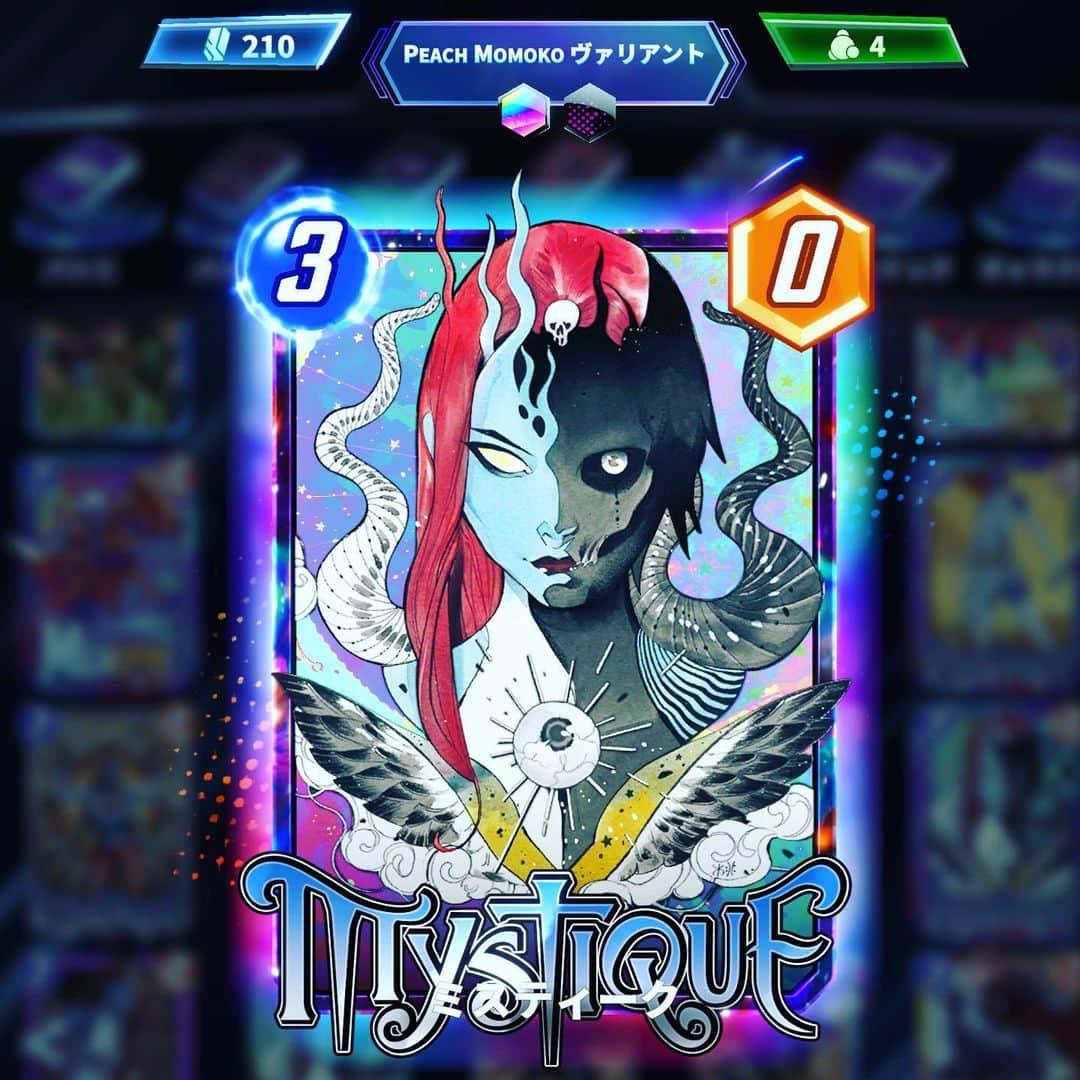 須田剛一のインスタグラム：「My favorite card: Mystique. #marvelsnap」