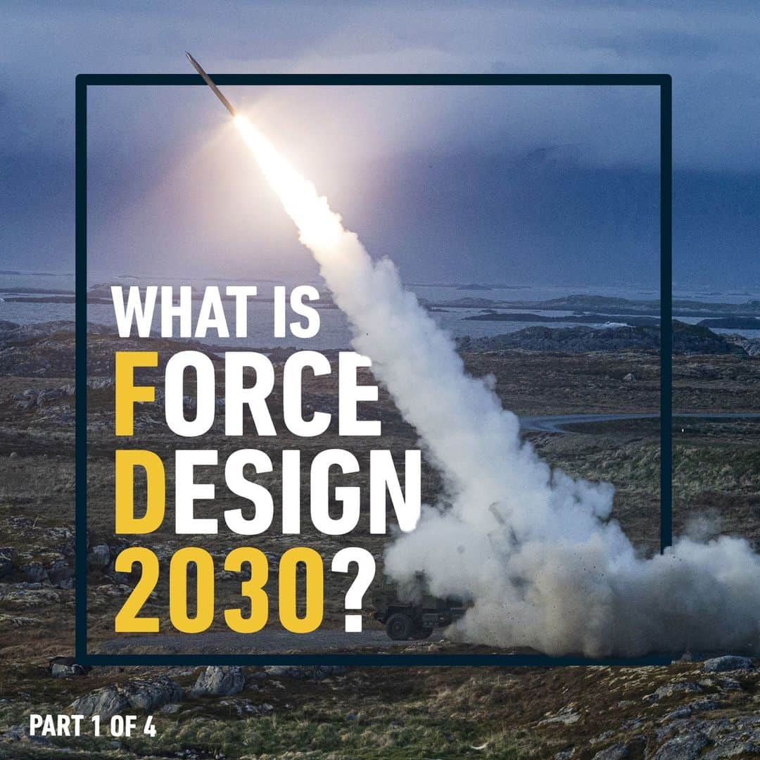 アメリカ海兵隊のインスタグラム：「What is FD2030?  In 2019, the Commandant of the Marine Corps Gen. David Berger announced Force Design 2030, an extensive modernization path to how the Marine Corps is organized, trained, and equipped to fight a war with an adversary that had the same or similar warfighting capabilities as the United States.  In the four years since, the Marine Corps has embarked on a Campaign of Learning. This continuing journey has included a considerable amount of testing with different sizes of units, researching new methods and tactics of warfare, experimenting, purchasing, and fielding new technologies and equipment. Additionally, the changes included removing some older to modernize the force. The Marine Corps is more lethal, lighter, faster, less detectable, self-sufficient, better armed, and more resilient.  After decades of focusing in the Middle East, these changes help return the Marine Corps to its naval roots to better support the Navy as required by U.S. Code Title 10, Paragraph 5063, and as directed by the past two National Defense Strategies.  While changes were fast and plentiful, numerous things have and will stay the same. Marines will continue to earn the title of Marine at recruit training or at Officer Candidate School and will continue to train and be ready to fight in every clime and place. The Corps' unique organization of land, sea, air, cyber and space capabilities, in one package, provides commanders with unmatched crisis response abilities anywhere in the world in a matter of hours.  This is part one of a four-part series about Force Design 2030.  #USMC #ForceDesign2030」