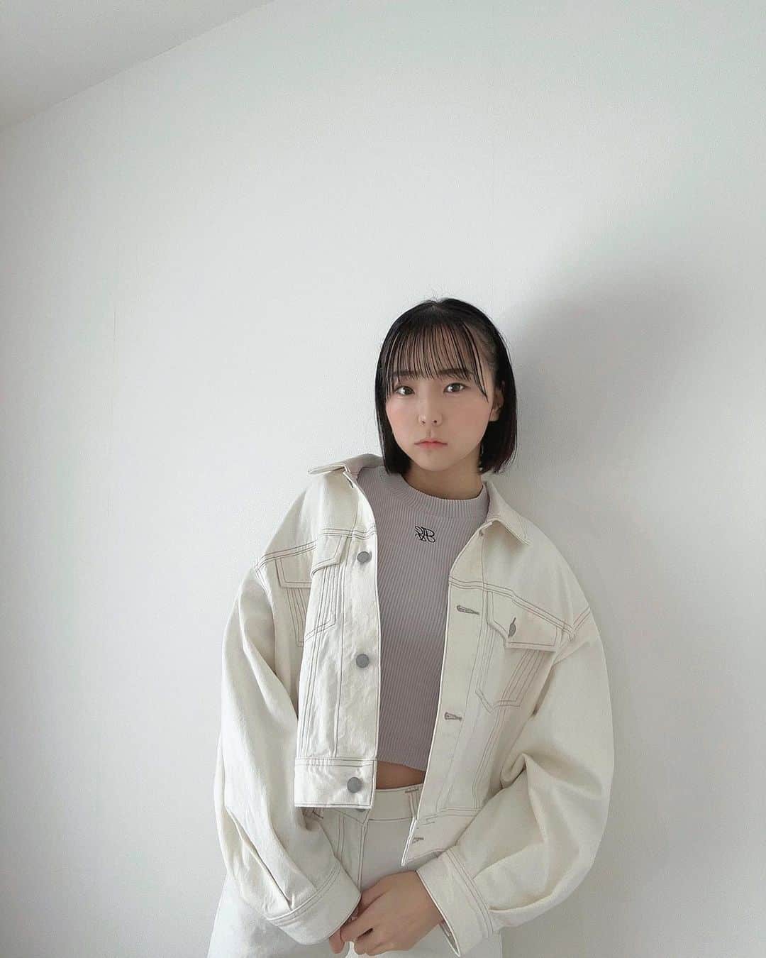 のインスタグラム：「*****  あいらぶGU  #GU #セットアップ　#デニム」