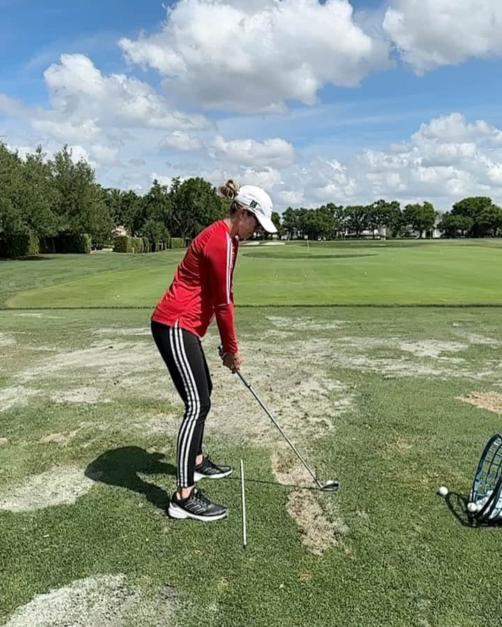 ポーラ・クリーマーのインスタグラム：「Getting ready for the next stretch..need this action on the course and I would be a happy golfer 🏌🏼‍♀️and also make some putts 😬#teamPC @geewaite」