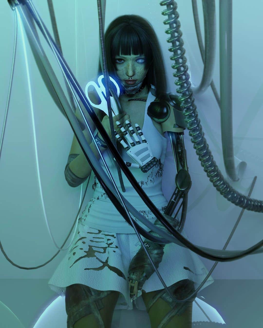 Ruby Gloomのインスタグラム：「Refused to lose myself for life: becoming a Serial experimental transhuman  #ruby9100m」