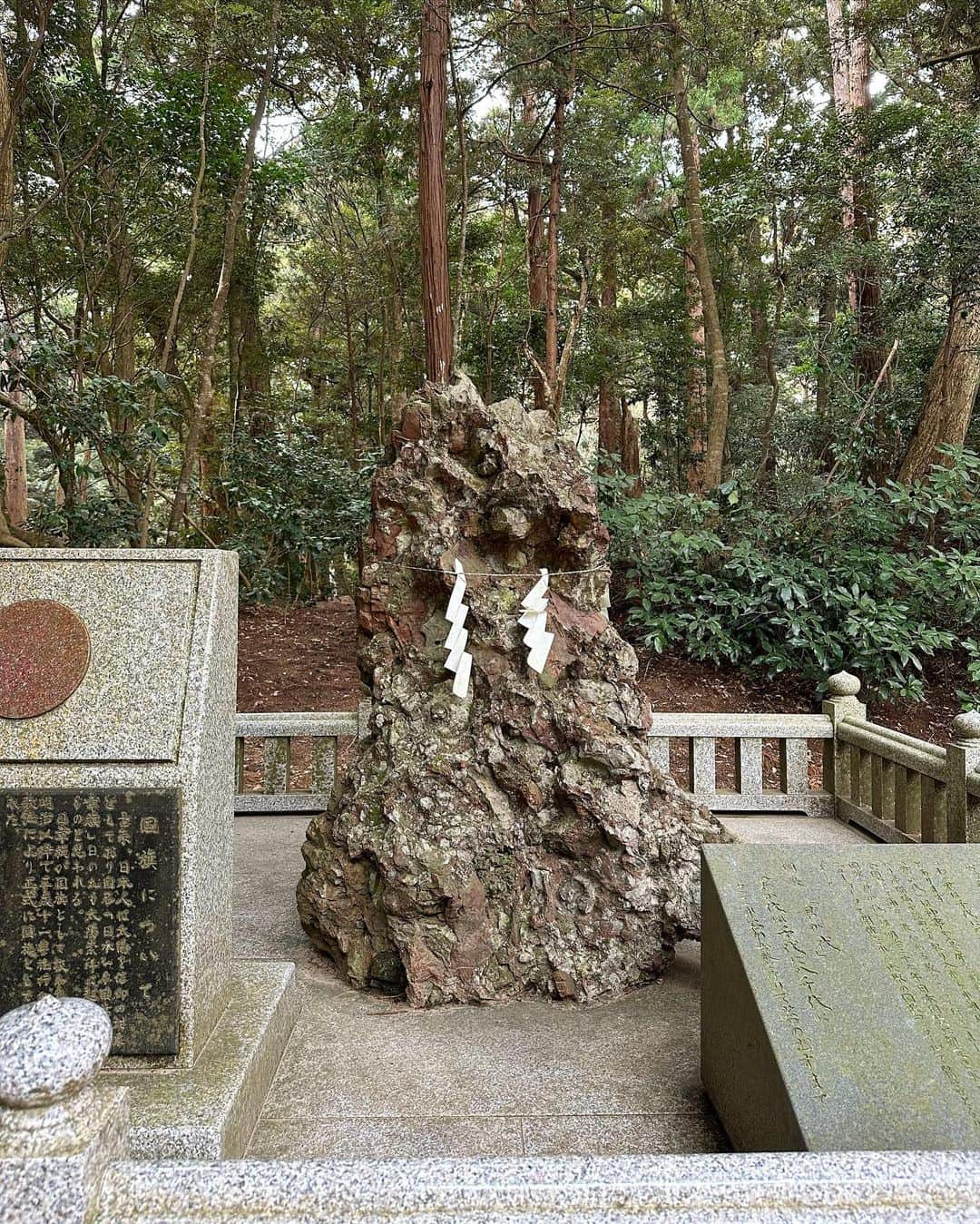 MAYUさんのインスタグラム写真 - (MAYUInstagram)「. 少し前に鹿島神宮に行ったの⛩🌿 厳かな雰囲気でとっても素敵だったよ〜🦌✨ . もうあったかいのに、この時2月末だからまだダウン着てる。。🤣 . 御手洗池という湧水で出来た池があって、透き通っていて綺麗だったなぁ✨ 石段のところに鯉の主みたいなのがずっと鎮座してた🐟 . 9枚目の立派な石は、さざれ石！🪨 さざれ石って国歌で歌うし耳にしたことはあるけど 実在するんだ〜！と初めて知った🥺 . 日本の素敵な場所、素敵な文化、素敵な歴史をもっともっと沢山知っていきたいな☺️🤍 . . #鹿島神宮#鹿島神宮御手洗池#さざれ石#神宮#神社#神社巡り#神社仏閣#神社仏閣巡り#鹿#jinjya#jinja#shrine#shrines#kashima#japan#japanese#japanphoto」4月6日 17時35分 - mayu.kina_golf