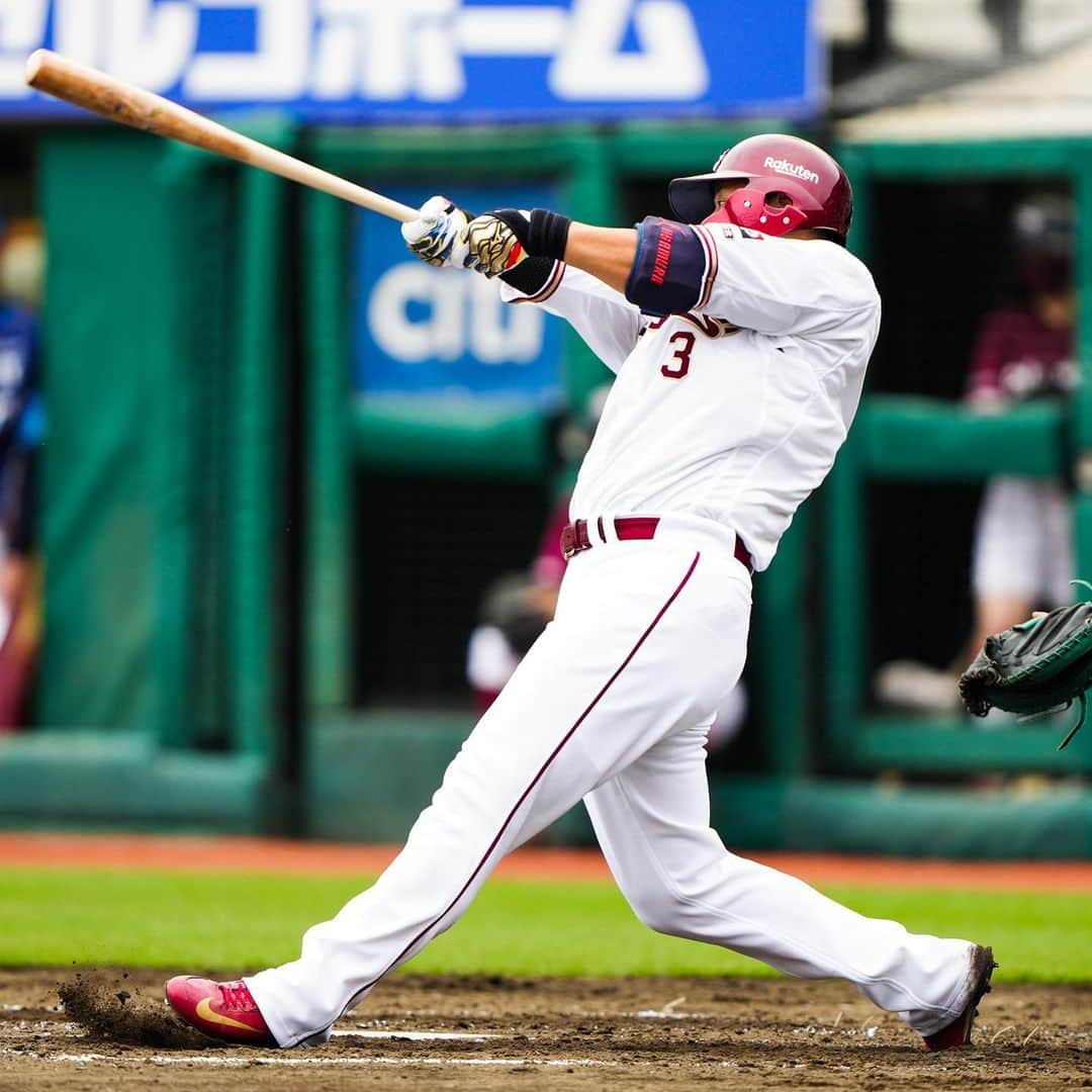 東北楽天ゴールデンイーグルスさんのインスタグラム写真 - (東北楽天ゴールデンイーグルスInstagram)「⚾️  ⚾️E 1-2 L⚾️ 田中将大選手がNPB通算1500奪三振を達成‼️‼️ そして日米通算2500奪三振まであと9となりました✨✨ 7回1失点5奪三振の力投をみせるも打線が援護できず。 9回に登板した宮森選手が1回無失点👍🏼 打線では辰己選手が攻走守で存在感を発揮🦅  #鷲が掴む #rakuteneagles  #田中将大 #小深田大翔  #浅村栄斗 #辰己涼介  #宮森智志 #茂木栄五郎」4月6日 17時38分 - rakuten_eagles