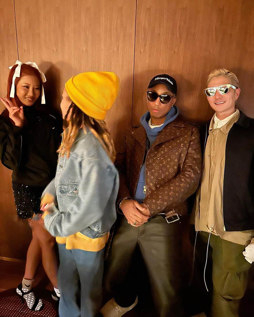 VERBALさんのインスタグラム写真 - (VERBALInstagram)「𝐇𝐚𝐩𝐩𝐲 𝟓𝟎𝐭𝐡 @pharrell ㊗️ 🖖🖖🖖🖖🖖」4月6日 18時00分 - verbal_ambush