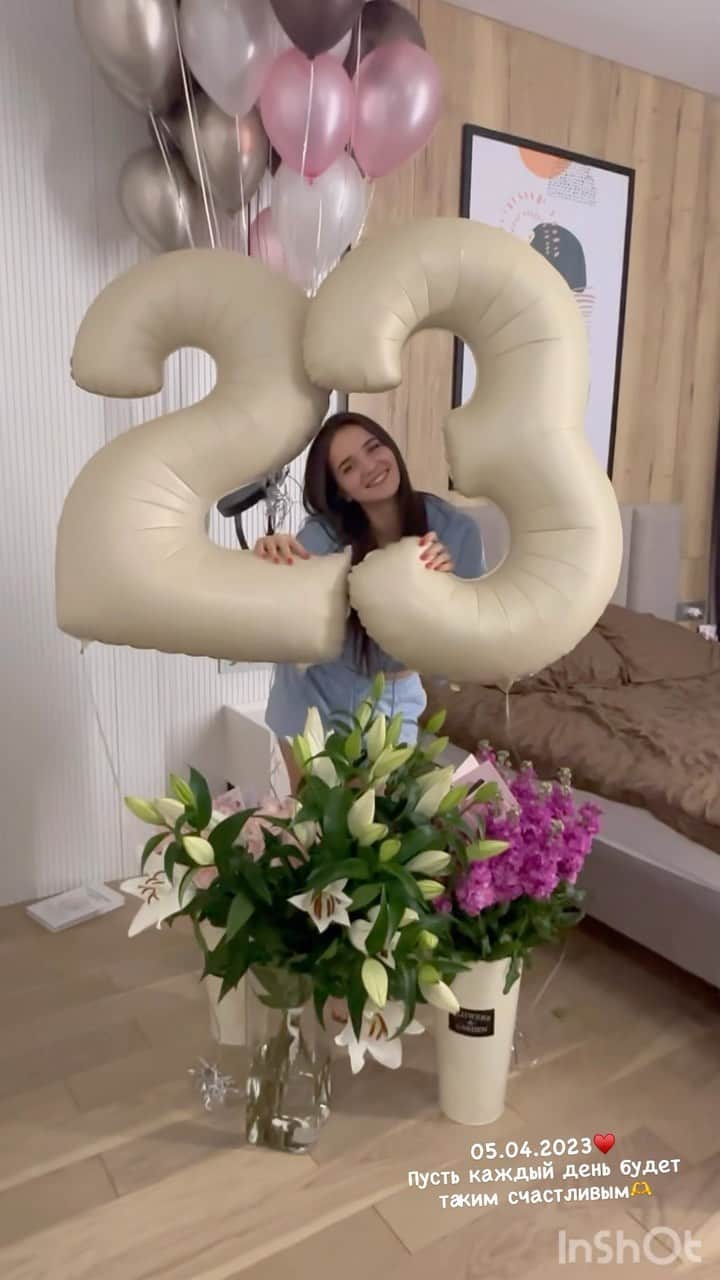 アレクサンドラ・プロクロワのインスタグラム：「05.04.2023♥️  пусть каждый день будет таким счастливым 🫶」