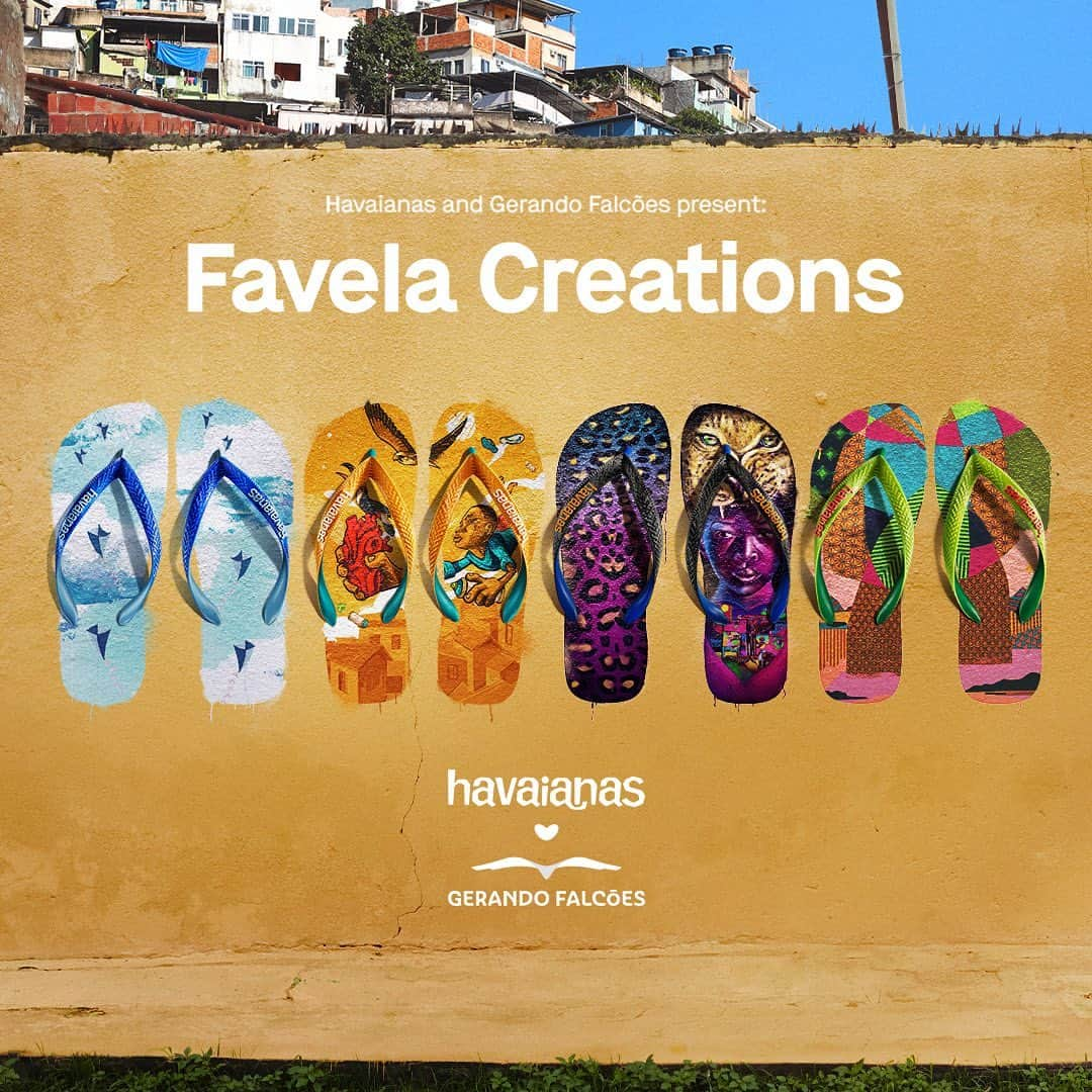 Havaianas Europeさんのインスタグラム写真 - (Havaianas EuropeInstagram)「The #FavelaCreations collection was designed in collaboration with young creatives from socially and economically vulnerable areas of Brazil.  In order to keep empowering Brazilian youth, Havaianas will donate 7% of the collection’s proceeds to partner NGO Gerando Falcões. From the favelas, for the favelas.  #HavaianasMoment」4月6日 18時31分 - havaianaseurope