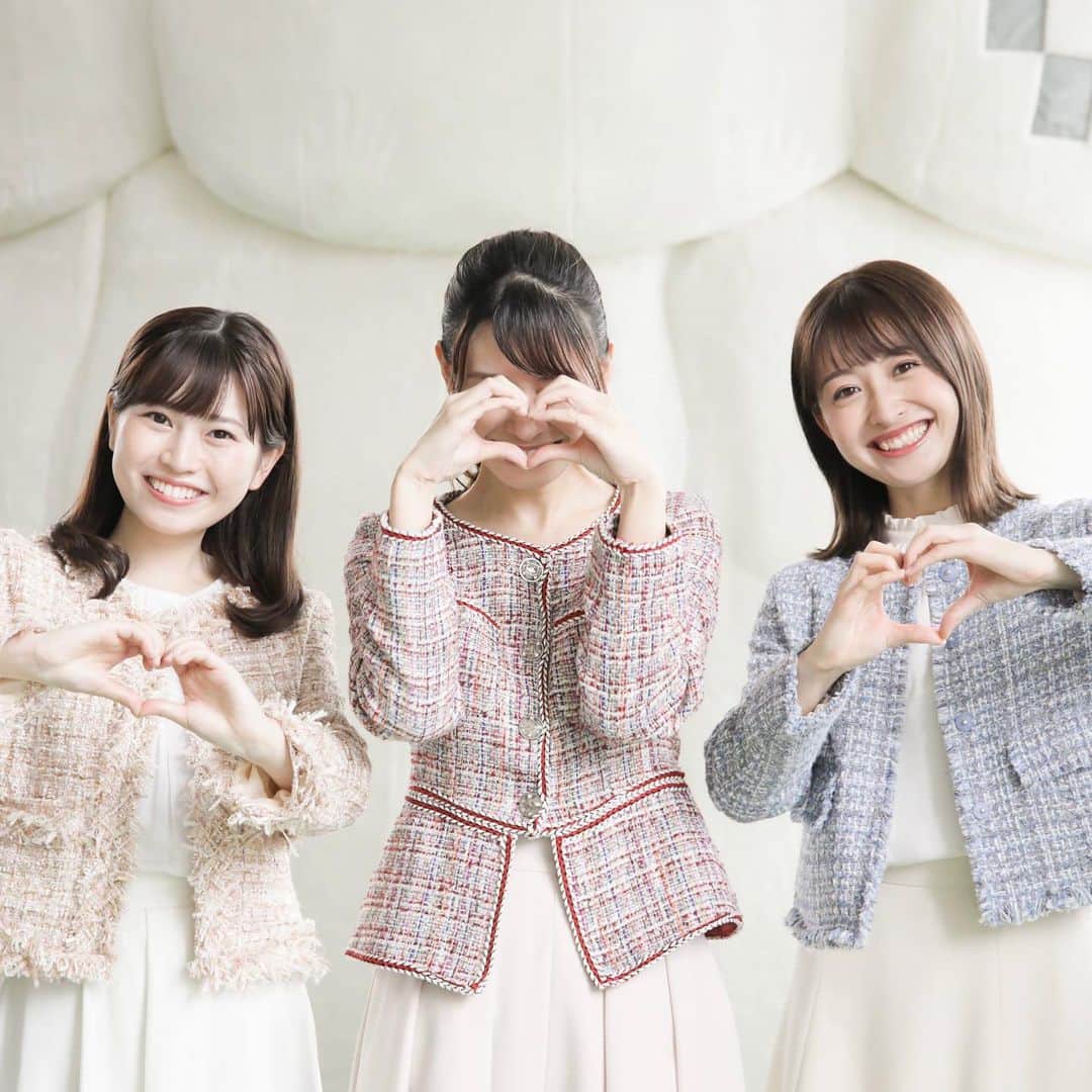 望木聡子さんのインスタグラム写真 - (望木聡子Instagram)「メ〜ロメロ！アンバサダー 左 #松崎杏香 アナ・右 #尾形杏奈 アナ ...