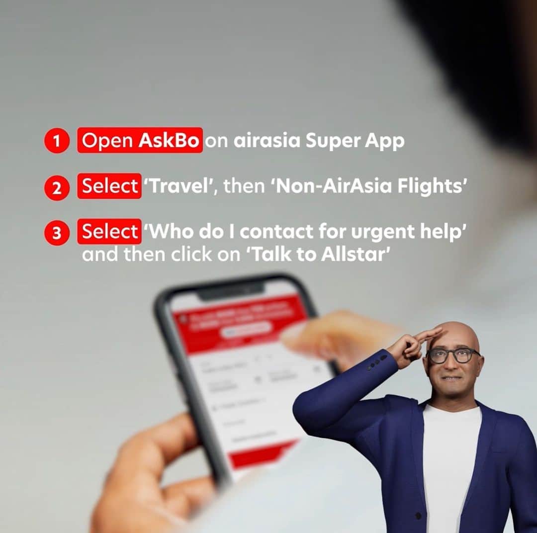 エアアジアさんのインスタグラム写真 - (エアアジアInstagram)「Booking other airlines with us? Here’s what you need to know — Part. 1  More of these FAQs coming out next week or check our highlights under ‘ANY AIRLINE’ and our newsroom for more!  Got more queries about booking other airlines with us? Comment below!  #airasiasuperapp #airasiaflybeyond #anyairline #customersupport」4月6日 18時56分 - airasiasuperapp