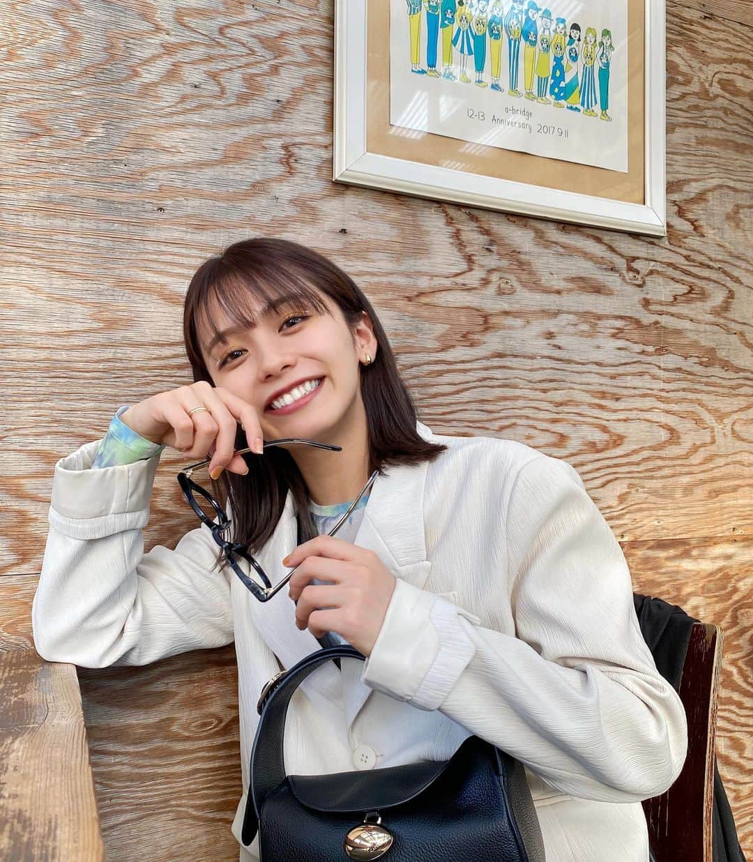 足立佳奈のインスタグラム：「ひさびさに。☺︎☺︎ #あだちふく」
