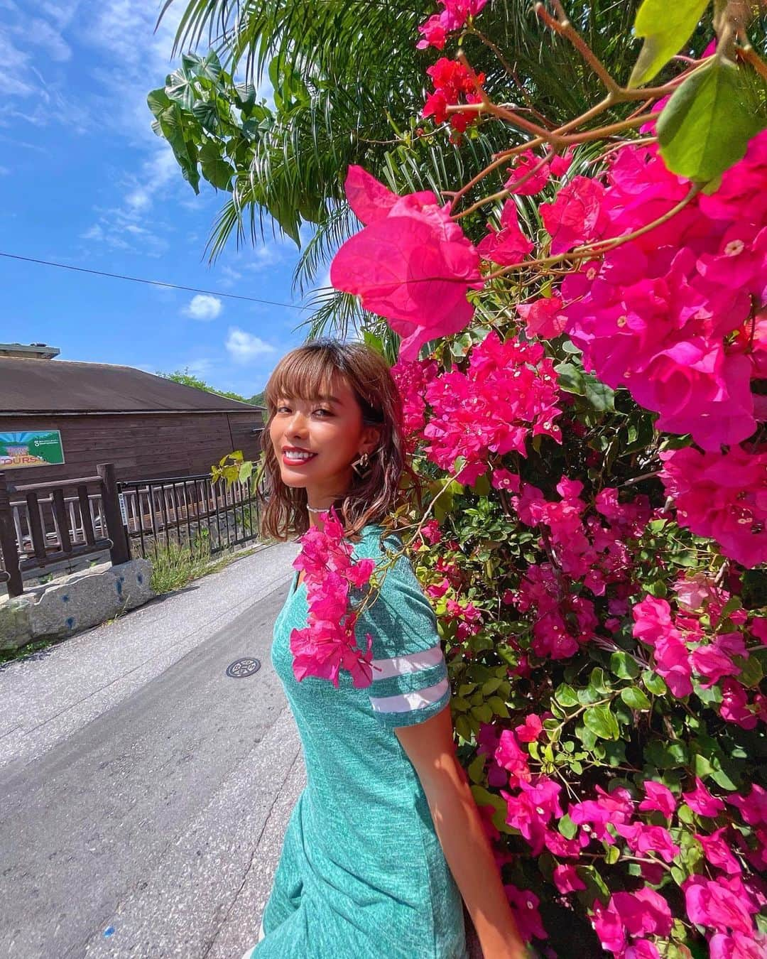 NAHOのインスタグラム：「もうすぐ #夏がくる よー🌺🌈🏝 . . . #NAHO #okinawa #zamami #zamamiisland #nature #photography #flowerpic #沖縄 #沖縄移住 #座間味 #座間味島 #ブーゲンビリア #写真 #自然 #花 #島暮らし #離島暮らし」