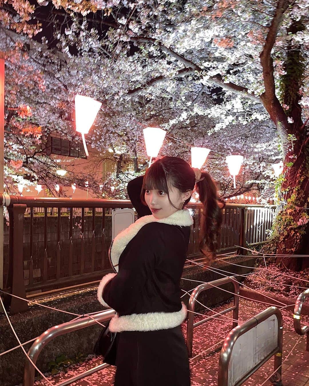 大汐姫菜さんのインスタグラム写真 - (大汐姫菜Instagram)「時間ギリギリで見に行けて幸せでした🌸」4月6日 19時47分 - hiinannn_____24