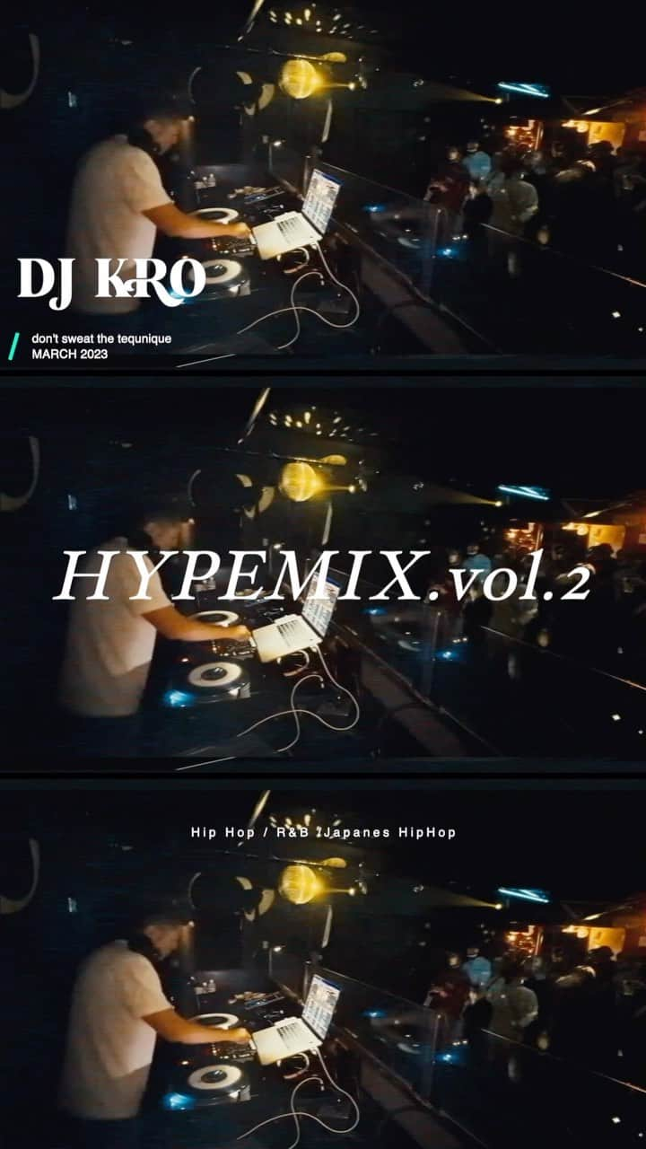 DJKROのインスタグラム：「今夜22時に”HYPE MIX vol.2”をYouTubeにて公開いたします！！Japanese HipHopと様々な要素を取り入れたGroovyはPlayを是非お楽しみください🤙🤙  TRACKLIST 00:00 Ride Wit Me ft.City Spud - Nelly 01:12 Be Honest (Melledit) - Jorja Smith feat. Burna Boy 02:06 No Letting Go - Wayne Wonder 03:01 Sorry - Justin Bieber 04:15 Remember (feat. YOUNG JUJU) - Awich 05:50 Let Me Know - KEIJU 06:46 One More Dance (feat. IO, Gottz & Holly Q) - KANDYTOWN 08:21 You Came Back (feat. KEIJU, IO, Holly Q & Gottz) - KANDYTOWN 08:59 Pretenders (feat. C.O.S.A. & Yo-Sea) - STUTS 10:12 Sunset (feat. Io & Yo-Sea) - Gottz 11:55 Bill Withers - Just the two of us ( Skeiigold edit ) - skeiigold 12:51 Jamaican In New York - Shinehead  14:05 Time To Party - Craig David 14:21 This Is How We Do It - Montell Jordan 15:01 Let me know ya.... - TOKONA-X 15:57 Always On Time Riddim 17:09 Automatic - 宇多田ヒカル 19:06 丸の内サディスティック - RinGO SHIINA 20:04 今夜はブギー・バック (iD-GNZLS 2021 REFIX) - スチャダラパー featuring 小沢健二 22:55 人間発電所 [CLASSIC MIX] - Buddha Brand 24:50 Hip Hop Hooray - Naughty By Nature 26:00 I Want You Back- Jackson 5 27:06 Shy Guy - Diana King  28:04 Really Into You - Around The Way 29:30 No Scrubs - TLC  31:28 ECDのロンリーガール - ECD  32:08 Hey Girl - OZROSAURUS  feat. CORN HEAD 33:17 Yessir (feat. Eric.B.Jr.) - ¥ELLOW BUCKS 34:35 RGTO - AKLO Feat. SALU, H. TEFLON & K DUB SHINE 35:35 Routine feat.唾奇(inst) - ケンチンミン 36:33 Routine feat.唾奇(Prod by illmore) - ケンチンミン 37:31 Let me - 唾奇 x Sweet William 38:49 Escape - MISIA 40:17 接吻 -kiss- - LUVRAW feat. Costa De Palma 41:15 This Love - Maroon 5 42:54 Where Is The Love- Black Eyed Peas 44:02 one love - Blue 45:01 Time will tell - 宇多田ヒカル @bananajuice_moaza の1周年での浜松でのDJ PLAYです！✨✨🤙  #DJ  #DJMIX  #DJKRO  #ChillySource  #Chill」