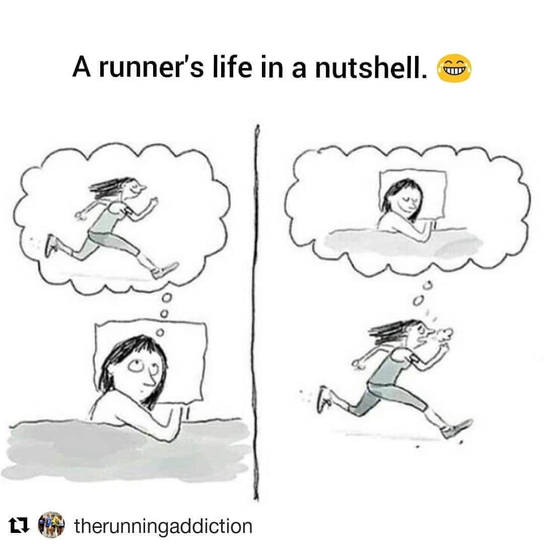 runplanetのインスタグラム：「Double tap ❤️ if you can relate! 😂 We can share your post. Message us @runplanet👈」