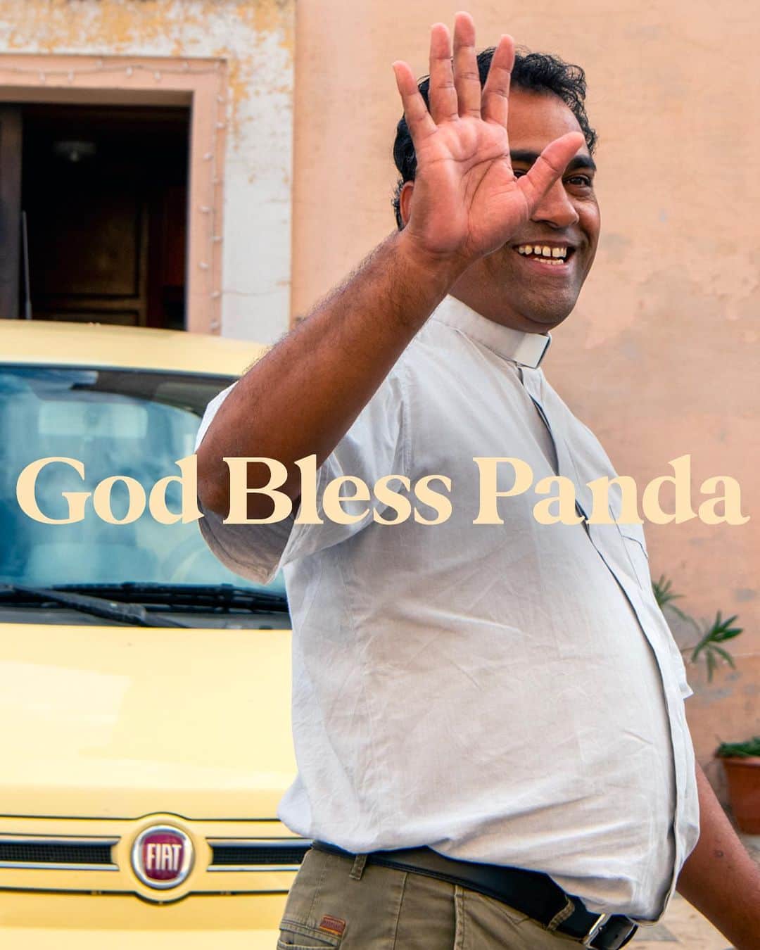 Fiat さんのインスタグラム写真 - (Fiat Instagram)「Forgive me father, ‘cause I don’t have a Panda. Watch the story of Don Ramesh and his Panda in the Pandelleria docufilm. God bless Panda. Always. Link in bio.   #Pandelleria」4月6日 20時59分 - fiat