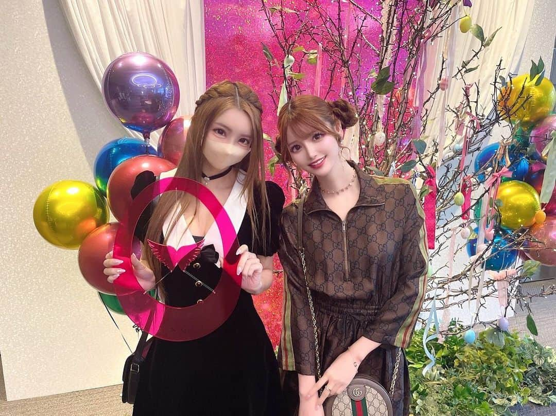 桜咲乃愛さんのインスタグラム写真 - (桜咲乃愛Instagram)「@angel_champagne_japan  新作発表会💕✨🍾  葵さんとー🥰💕💕💕 楽しかったな😆🌸💓🥂  #エンジェルシャンパン#新作エンジェルシャンパン #Angelchampagne#エンジェルエッグ#party」4月6日 21時58分 - noasama1101