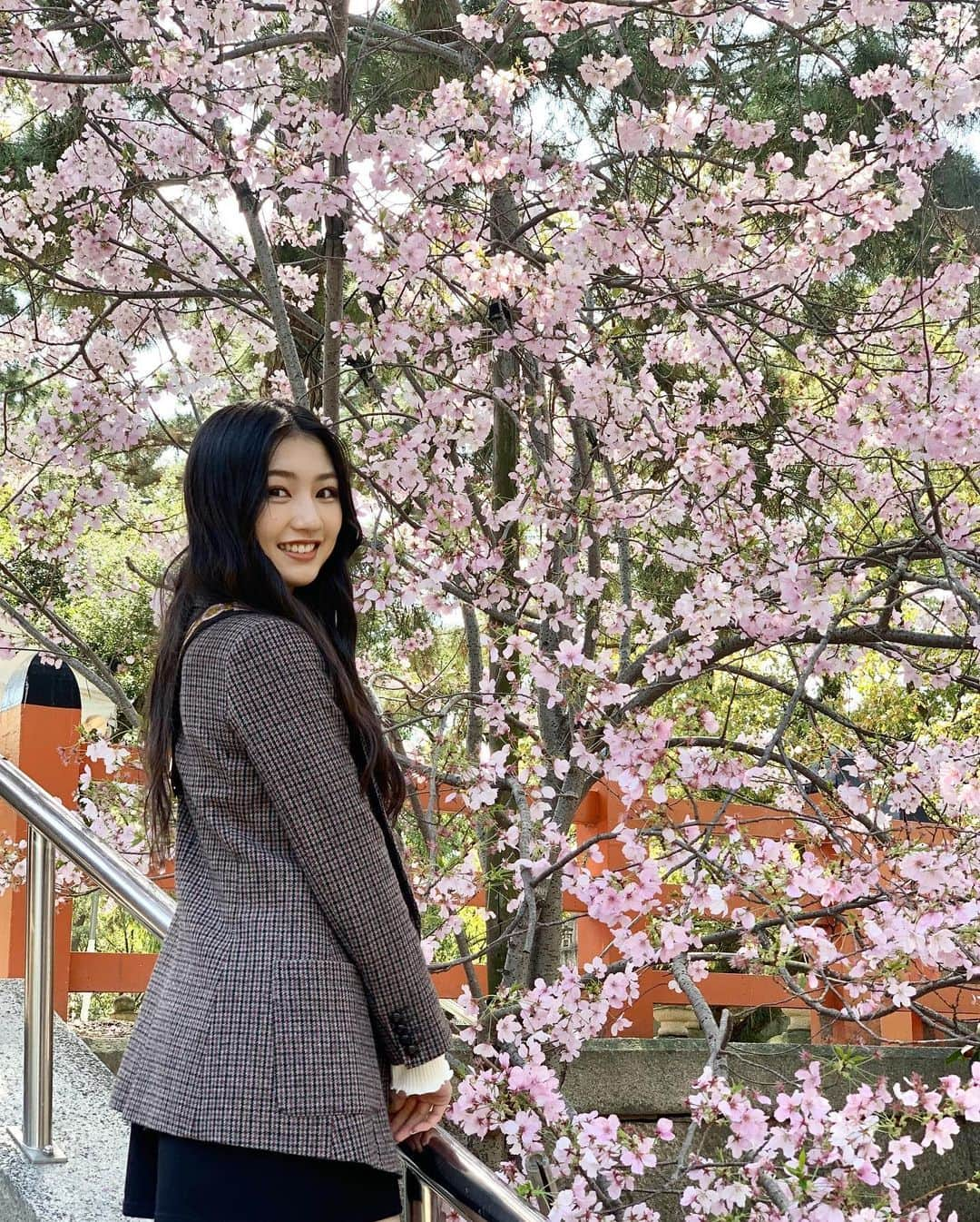 塩月希依音さんのインスタグラム写真 - (塩月希依音Instagram)「🌸🌱  #桜#さくら#サクラ#cherryblossom  #春#はる#お花見#花見#spring #jk#sjk#05#05년생 #05line」4月6日 22時18分 - keito.shiotsuki