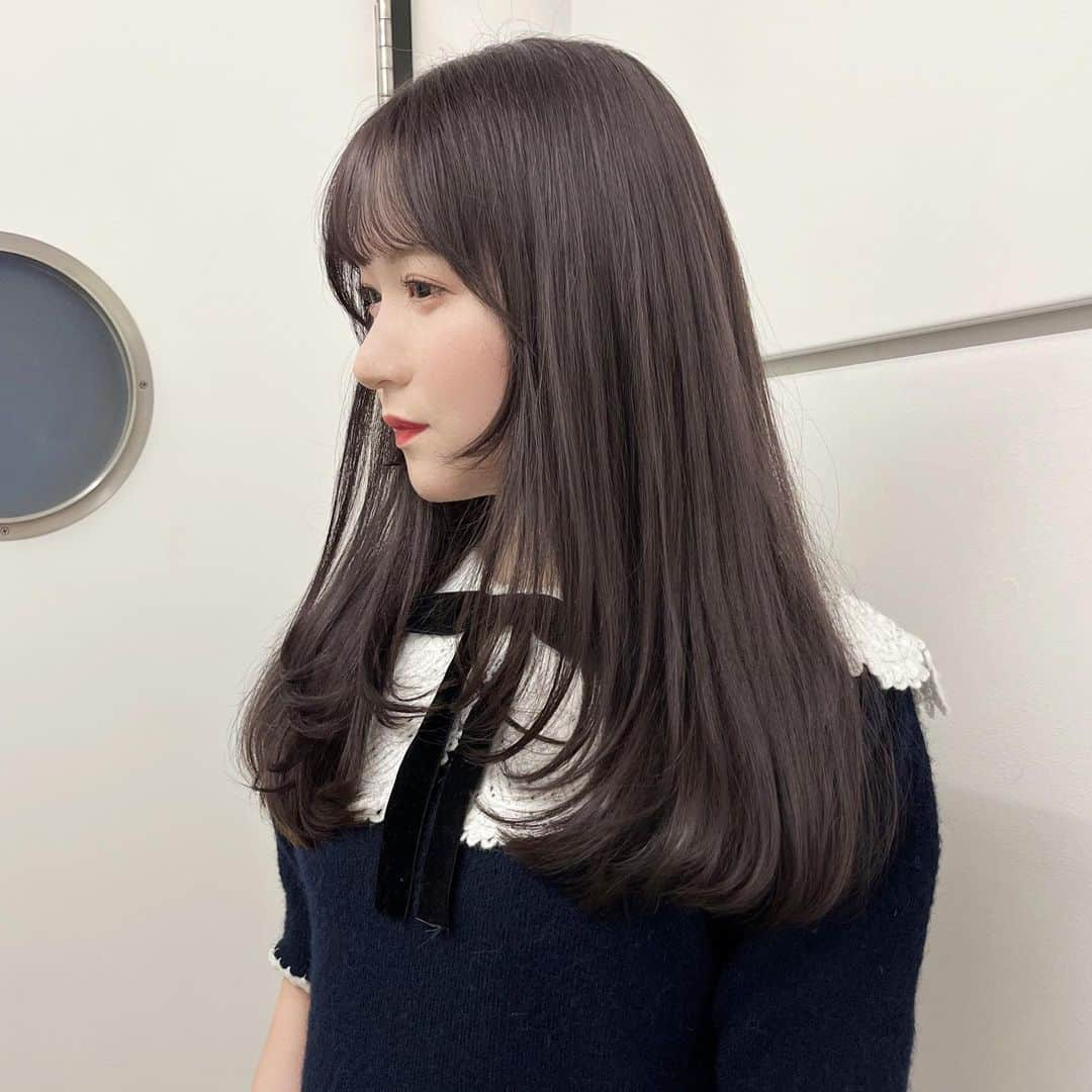 佃加菜のインスタグラム：「smoky gray ♡」