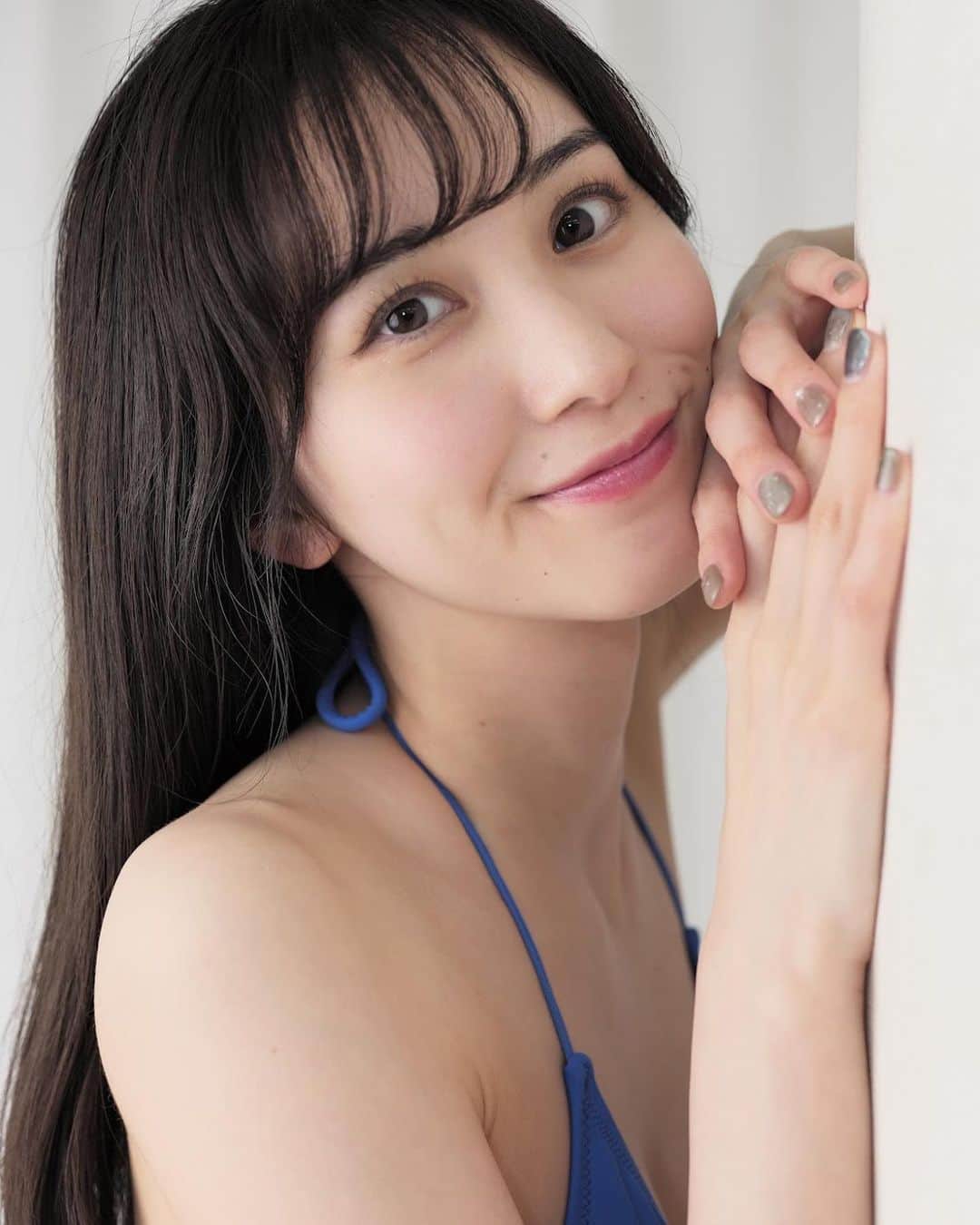 梶谷唯のインスタグラム：「💙💙💙」