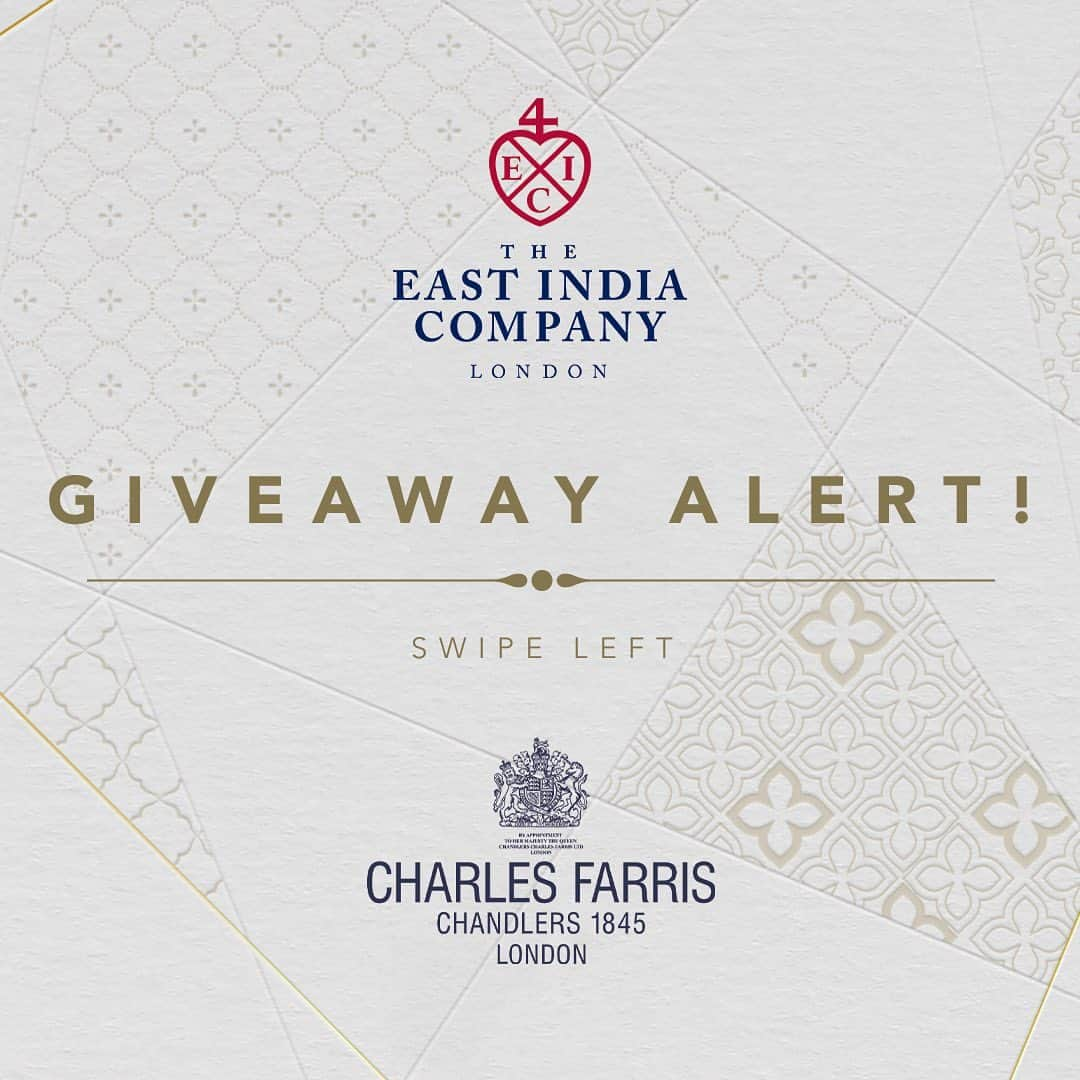 The East India Companyのインスタグラム：「IT'S COMPETITION TIME! ✨  Enjoy this wonderful competition collaboration between The East India Company and Charles Farris. We are giving away amazing prizes to 5 lucky winners! Swipe left to take a look.  Here’s how to enter: - Like the post, and tag 3 friends in the comment section below. - Ensure you are following both @charlesfarrislondon & @theeastindiacompany - Share the giveaway to your story and tag us for extra entry.  Prizes: 1) A Connoisseur's Discovery Luxury Hamper from The East India Company! (Worth ￡300) 2) Redolent Fig 3-wick candle from Charles Farris London (Worth ￡75) 3) Garden of Eden 3-wick candle from Charles Farris London (Worth ￡75) 4) British Exhibition 3-wick candle from Charles Farris London (Worth ￡75) 5) Elizabeth 3-wick candle from Charles Farris London (Worth ￡75)  *Each comment tagging 3 different friends is counted as 1 entry. Unlimited entries are allowed.  The competition will end on the 21st of April and the winners will be contacted on this day too. Please see the T&C of our competition on our website.  #theeastindiacompany #charlesfarris #london #competition #giveaway #win #prize」