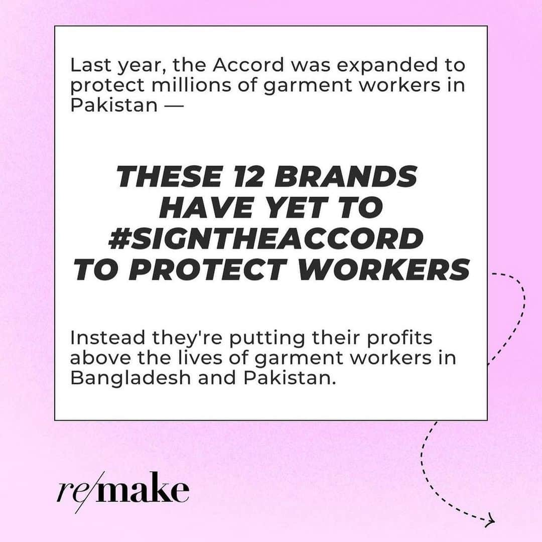 キャメロン・ラッセルさんのインスタグラム写真 - (キャメロン・ラッセルInstagram)「I stand in solidarity with millions of garment workers, thousands of citizens, activists and union leaders around the world, from Pakistan to New York, to call on @Levis @urbanoutfitters and @target + more to #SignTheAccord and stop garment worker deaths.  Sign the petition at https://petitions.eko.org/p/SignTheAccord or through @remakeourworld's bio.  Why? This month marks 10 years since the Rana Plaza building collapse, the deadliest disaster in the history of manufacturing. After widespread pressure, dozens of apparel brands and retailers founded the Accord on Fire and Building Safety in Bangladesh. Over the past decade, the Accord has made workplaces safer for 2.5 million garment workers in Bangladesh. After commitments made by brands to expand the binding agreement to other countries, 40 apparel companies have now signed the new Pakistan Accord. We need your help, demanding brands who haven't signed to step up and stop garment worker deaths. Share the petition and your own photo in solidarity.  #ProtectProgress #RanaPlazaNeverAgain #remakeourworld」4月6日 23時23分 - cameronrussell