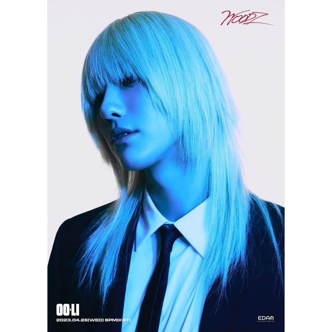 スンヨンのインスタグラム：「WOODZ [OO-LI] PROJECT  WOODZ 5th Mini Album [OO-LI] Concept Teaser : FREE Ver.  2023.04.26(Wed.) 6PM(KST)  #WOODZ #우즈  #WOODZ_5th_Mini_Album #OO_LI  #OO_LI_PROJECT #우리_프로젝트」
