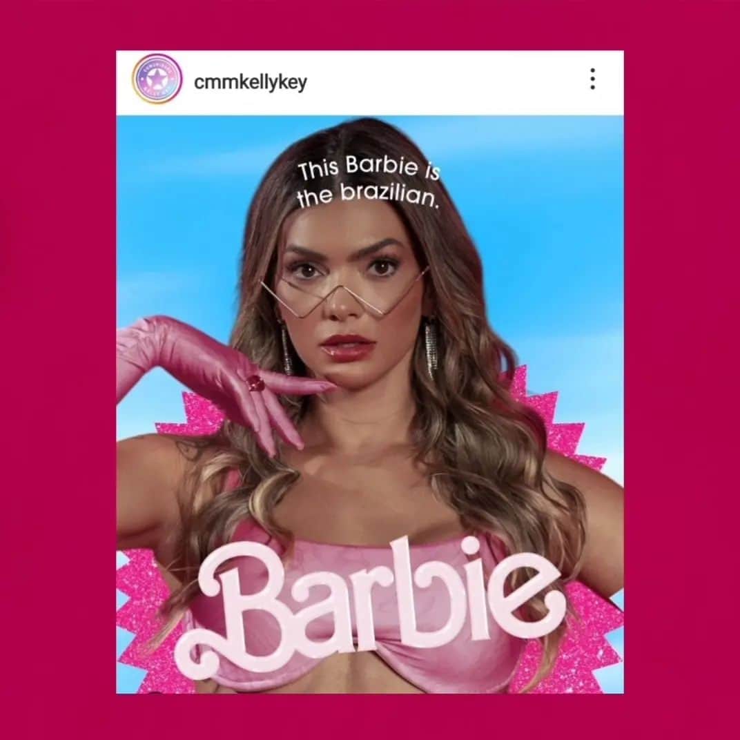 ケリー・キーさんのインスタグラム写真 - (ケリー・キーInstagram)「Musa, eu estou adorando tudo que vocês estão me marcando sobre o filme da #Barbie 💖  Separei algumas coisas que vi, arrasta p lado.  #kellykey #barbiegirl #filmebarbie #barbieland」4月7日 0時34分 - oficialkellykey