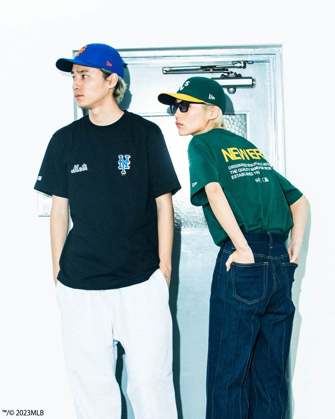 のインスタグラム：「MLB Apparel⁠ 4/7 12:00 Release⁠ ⁠ フロントには球団ロゴと球団名、リアにはニューエラロゴをレイアウトしたデザイン。⁠ ⁠ ⁠ #MLB #MLBApparel #NEWERA #ニューエラ #ニューエラアパレル #MLBアパレル」