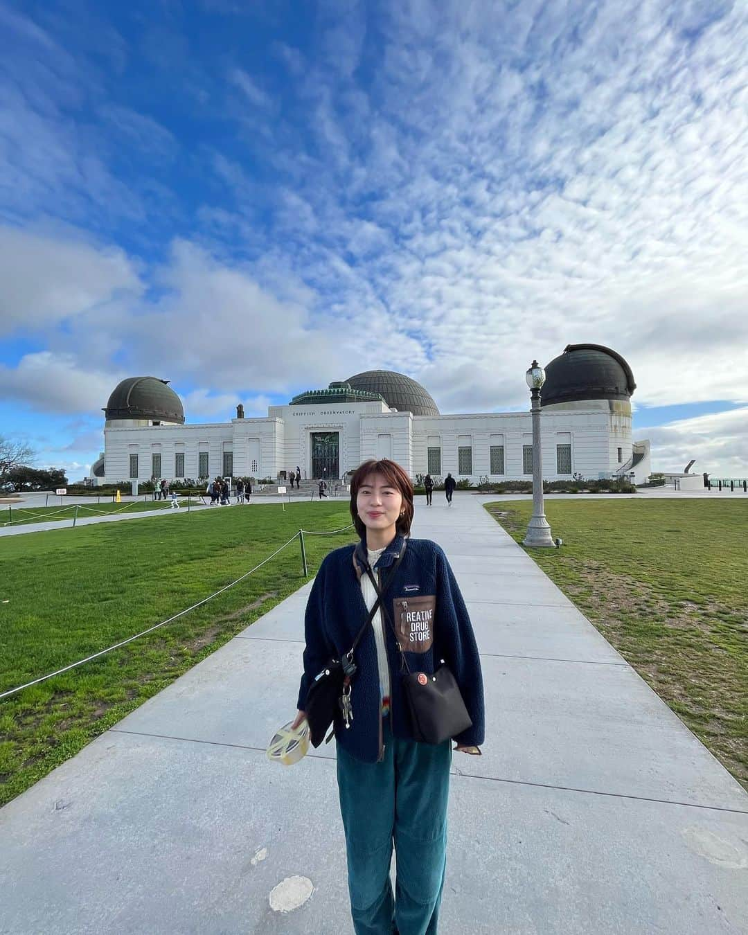 高橋春織さんのインスタグラム写真 - (高橋春織Instagram)「. Griffith Observatory🪐  プラネタリウム、 とってもよかった~  なによりLA LA LANDのロケ地だから、 行けて嬉しかったな~🌛」4月7日 10時50分 - haoringo_official