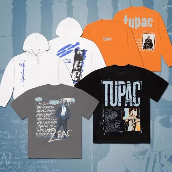 2Pacのインスタグラム：「Poetry Collection is now available in the 2pac Shop! Click the link in bio to shop now.」