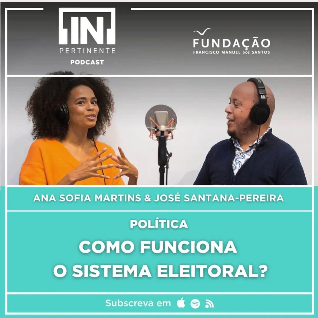 Ana Sofia Martinsさんのインスタグラム写真 - (Ana Sofia MartinsInstagram)「3° episódio do IN-PERTINENTE POLÍTICA já disponível 😁 Como funciona o sistema eleitoral português? @fundacao_ffms #ffms #in_pertinentepodcast」4月7日 5時05分 - miss_ana_sofia