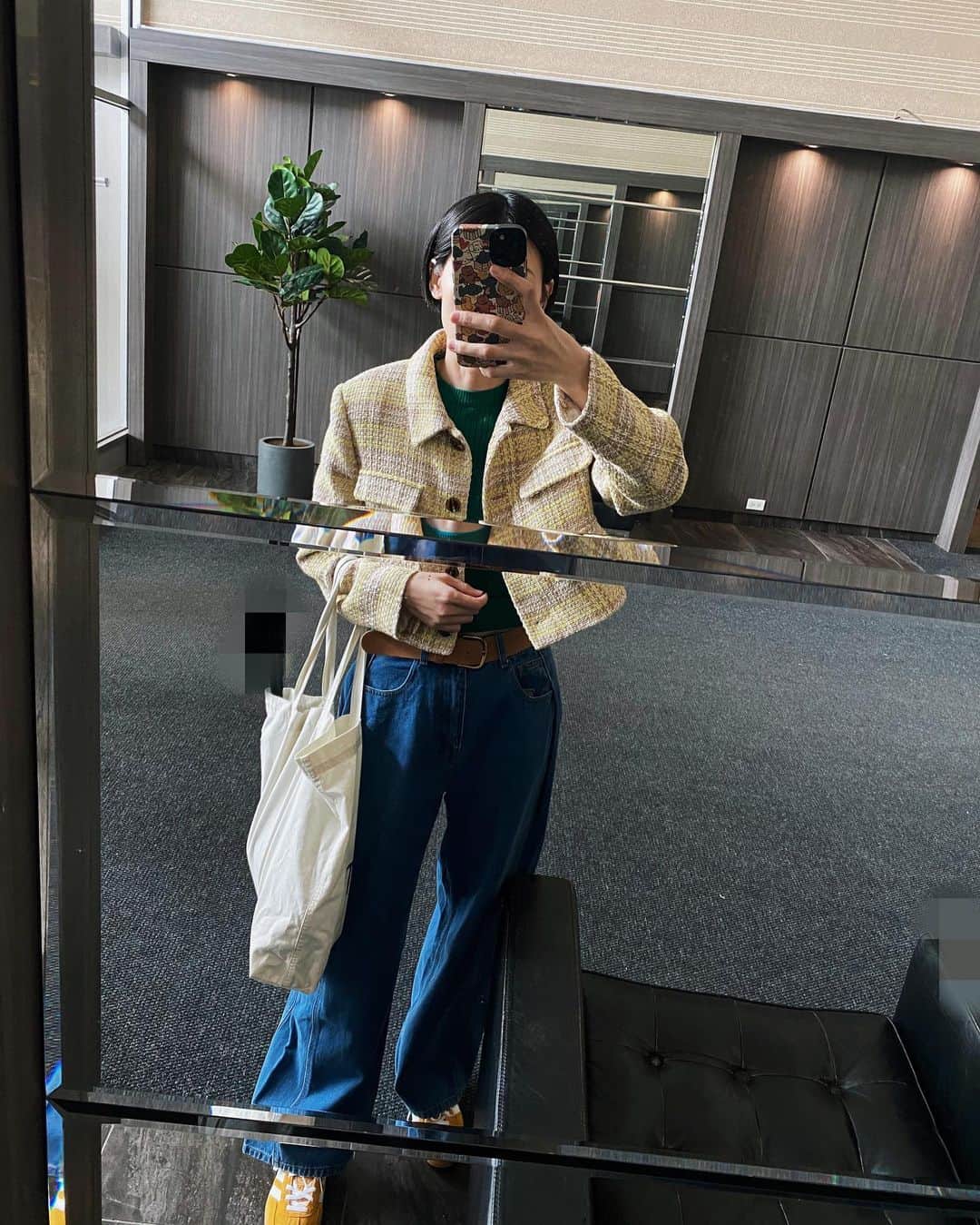mixmatchisthekeyのインスタグラム：「💚💛」