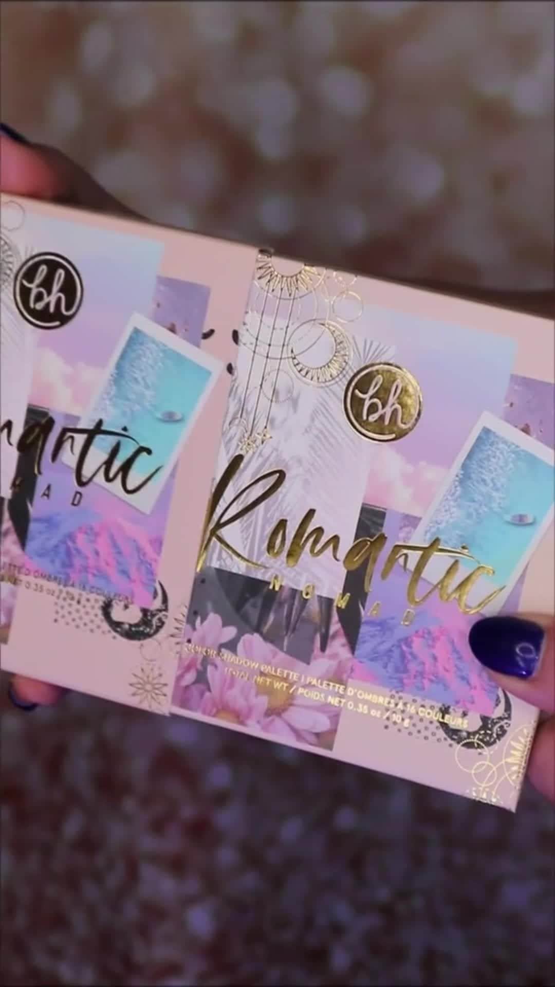 BH Cosmeticsのインスタグラム：「Discover infinite looks fit for an enchanted trip to paradise with our Romantic Nomad - 16 Color Shadow Palette⁣ 🌸🌙⁣⁣ ⁣⁣ 📸 @annalaura.mua⁣ ⁣⁣ #bhcosmetics」