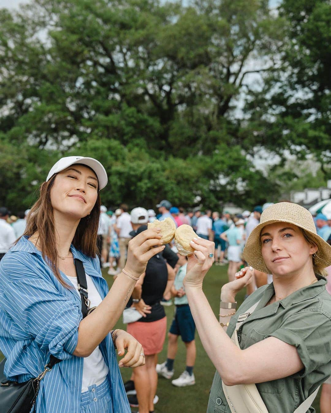 ミシェル・ウィーさんのインスタグラム写真 - (ミシェル・ウィーInstagram)「First time at @themasters ✅ Tried every sandwich ✅  📸: @matthewgibsonphotography」4月7日 7時07分 - michellewiewest