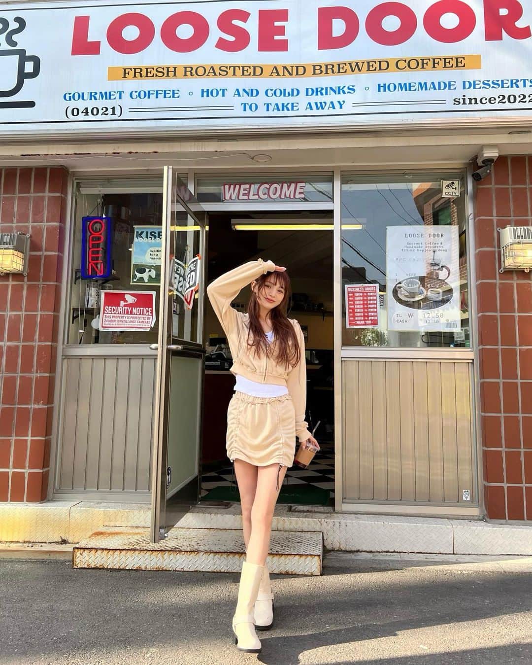 吉木千沙都（ちぃぽぽ）のインスタグラム：「봄🌸」