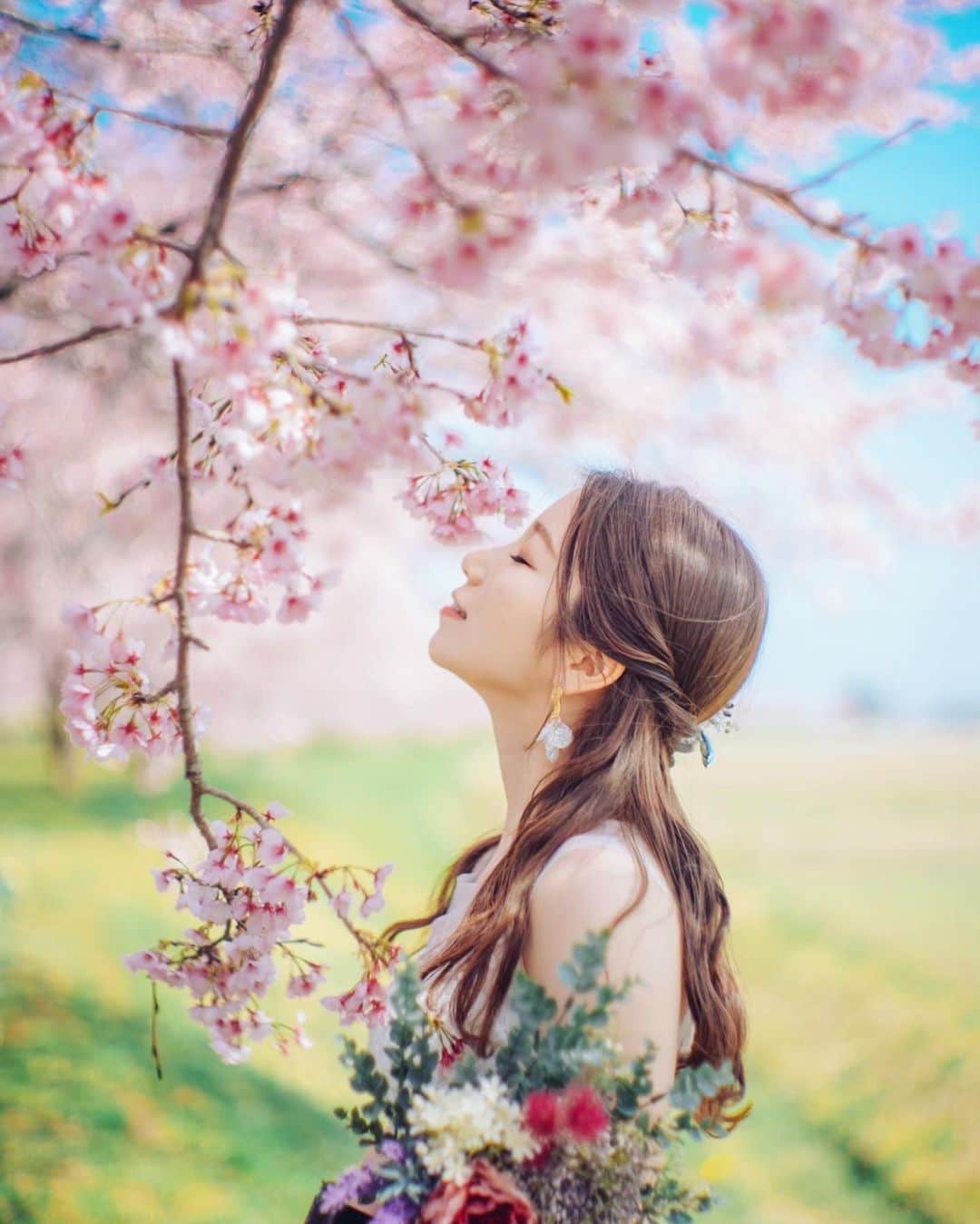 Sherryのインスタグラム：「ㅤㅤㅤㅤㅤㅤㅤㅤㅤㅤㅤㅤㅤ ㅤㅤㅤㅤㅤㅤㅤㅤㅤㅤㅤㅤㅤ HB🌸 ㅤㅤㅤㅤㅤㅤㅤㅤㅤㅤㅤㅤㅤ(今日じゃないけど❤︎笑)」