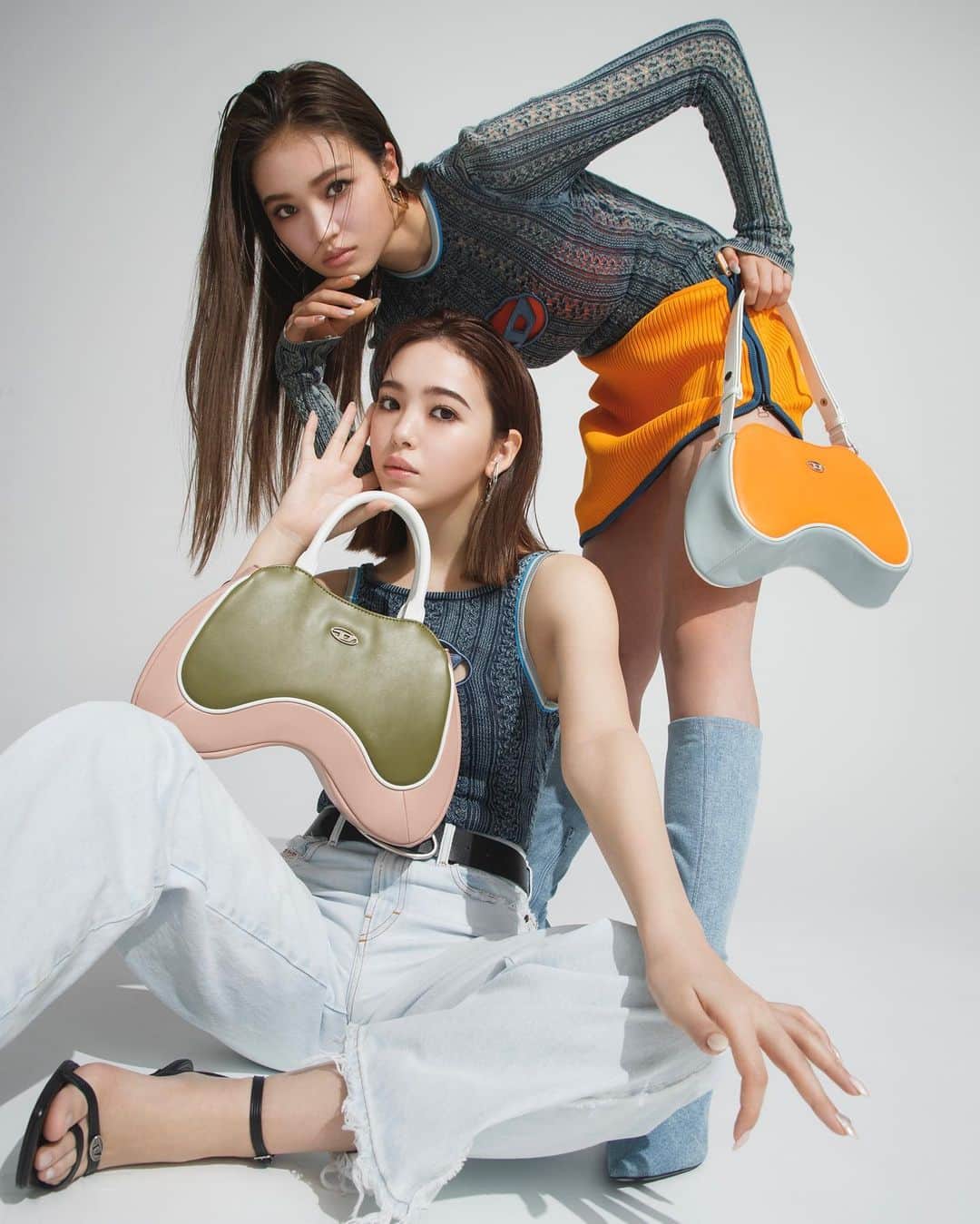 菊地泰久のインスタグラム：「@vivi_mag_official  @diesel  @2525nicole2  @seiralala_7 @yurikaden  @rei_fukuoka  @yasuhisa_kikuchi   #藤田ニコル #せいら #diesel #vivi #菊地泰久 #yasuhisakikuchi #beauty #makeup #fashion #portrait #jewelry #gravure #shooting #photography #photographer #model #studio」