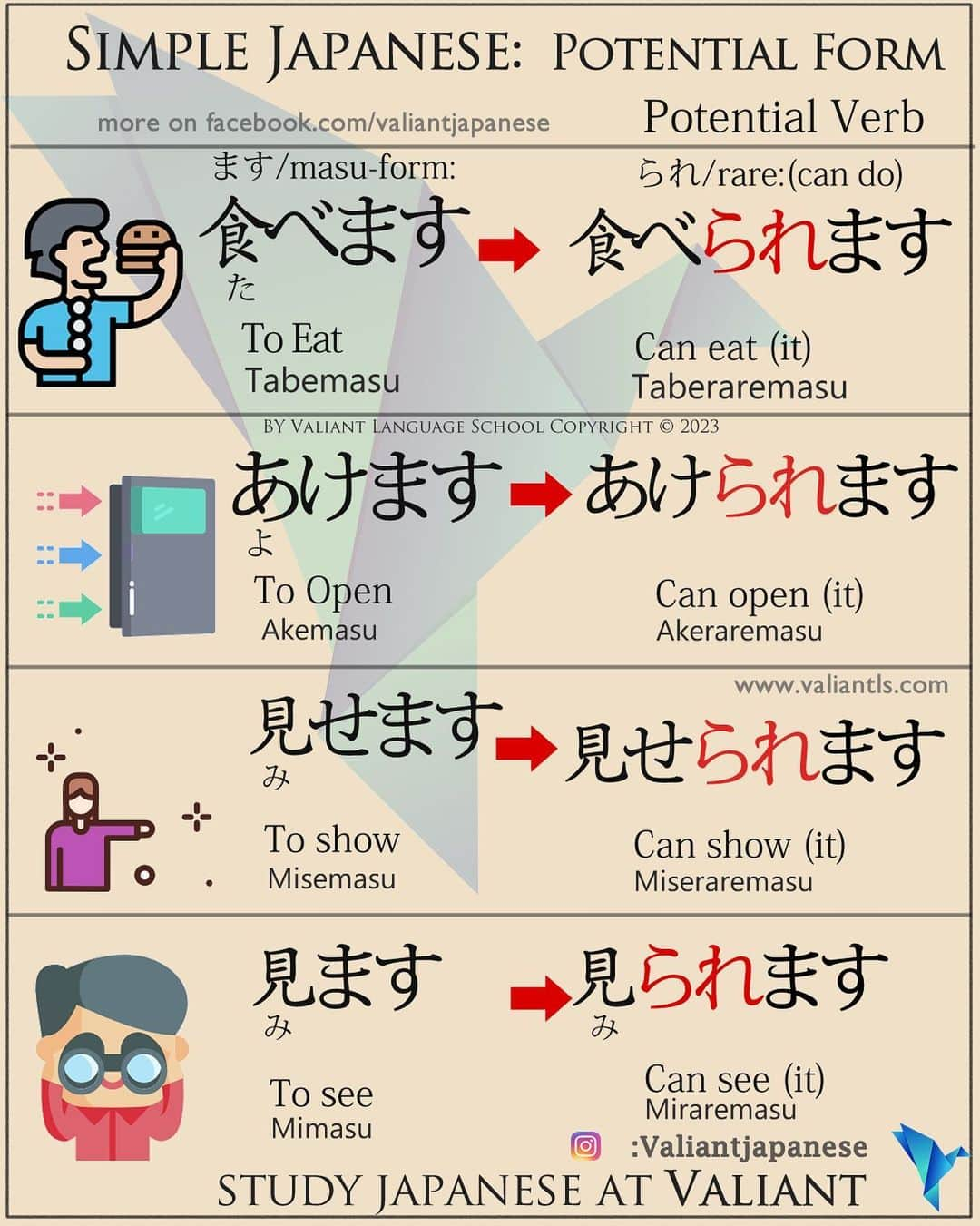 Valiant Language Schoolのインスタグラム